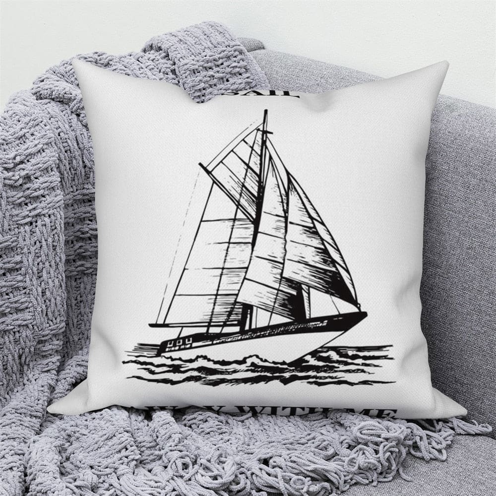 Ship Ahoy Pillow