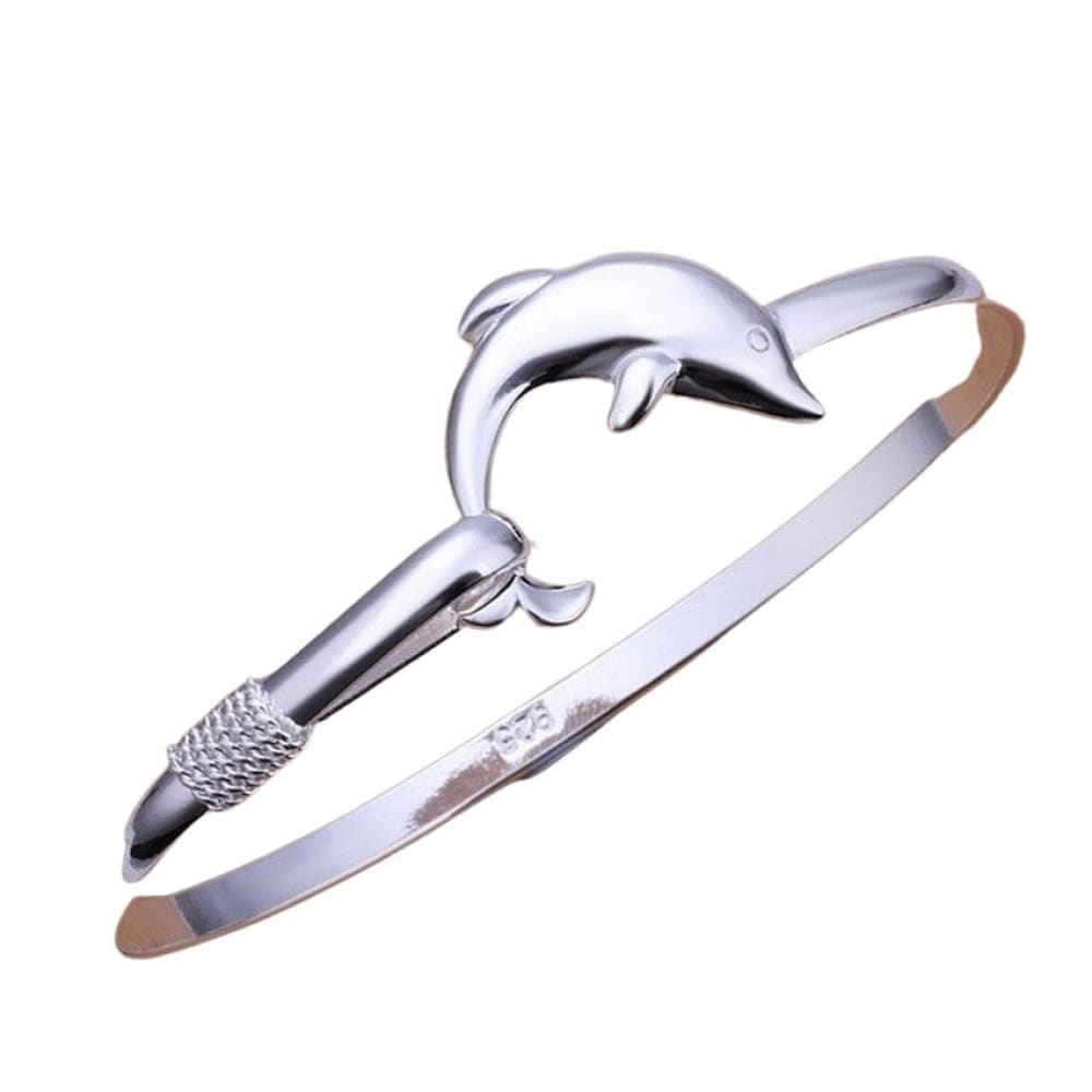 Silver Dolphin Bracelet