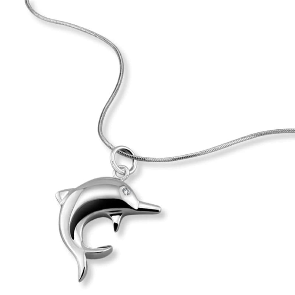 Silver Dolphin Necklace