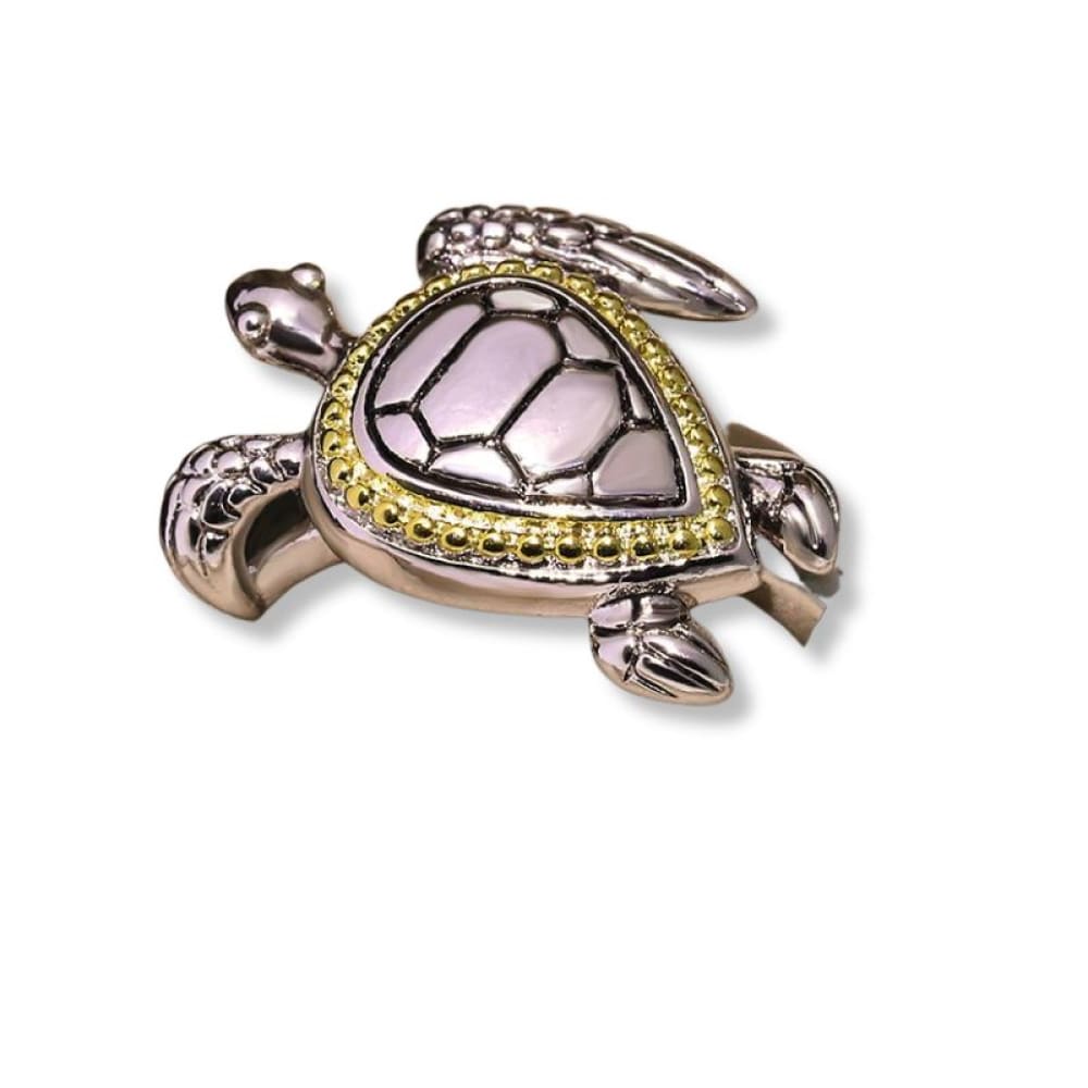 Silver Sterling Sea Turtle Ring
