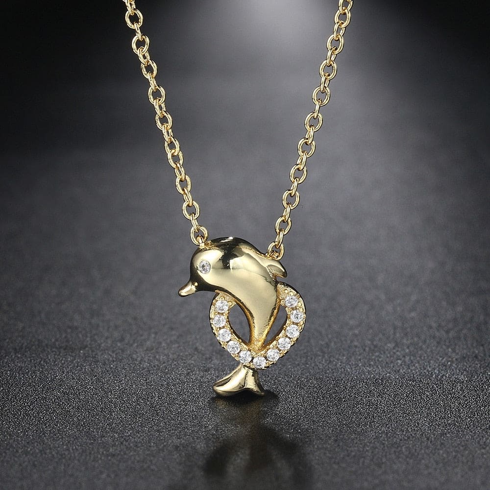 Small Dolphin Necklace
