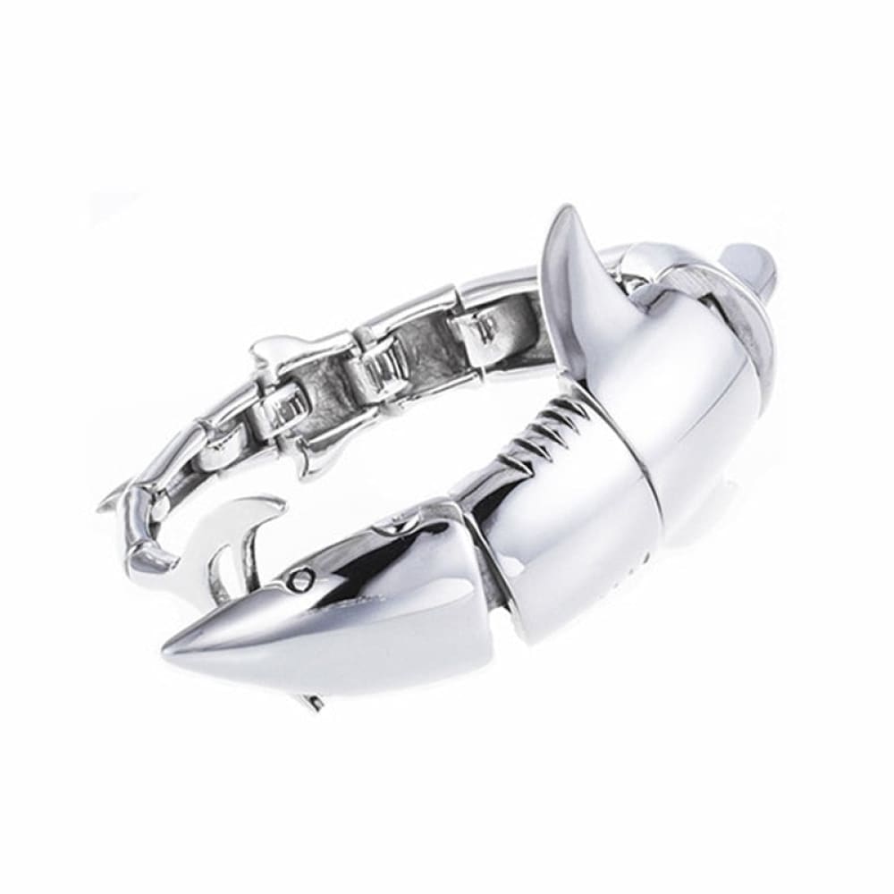 Stainless Shark Bracelet