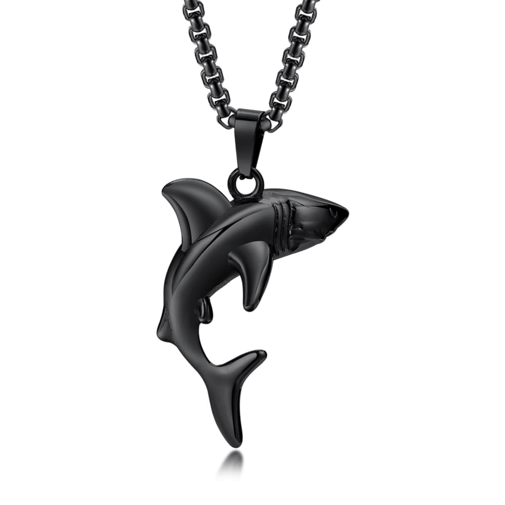 Stainless Shark Necklace