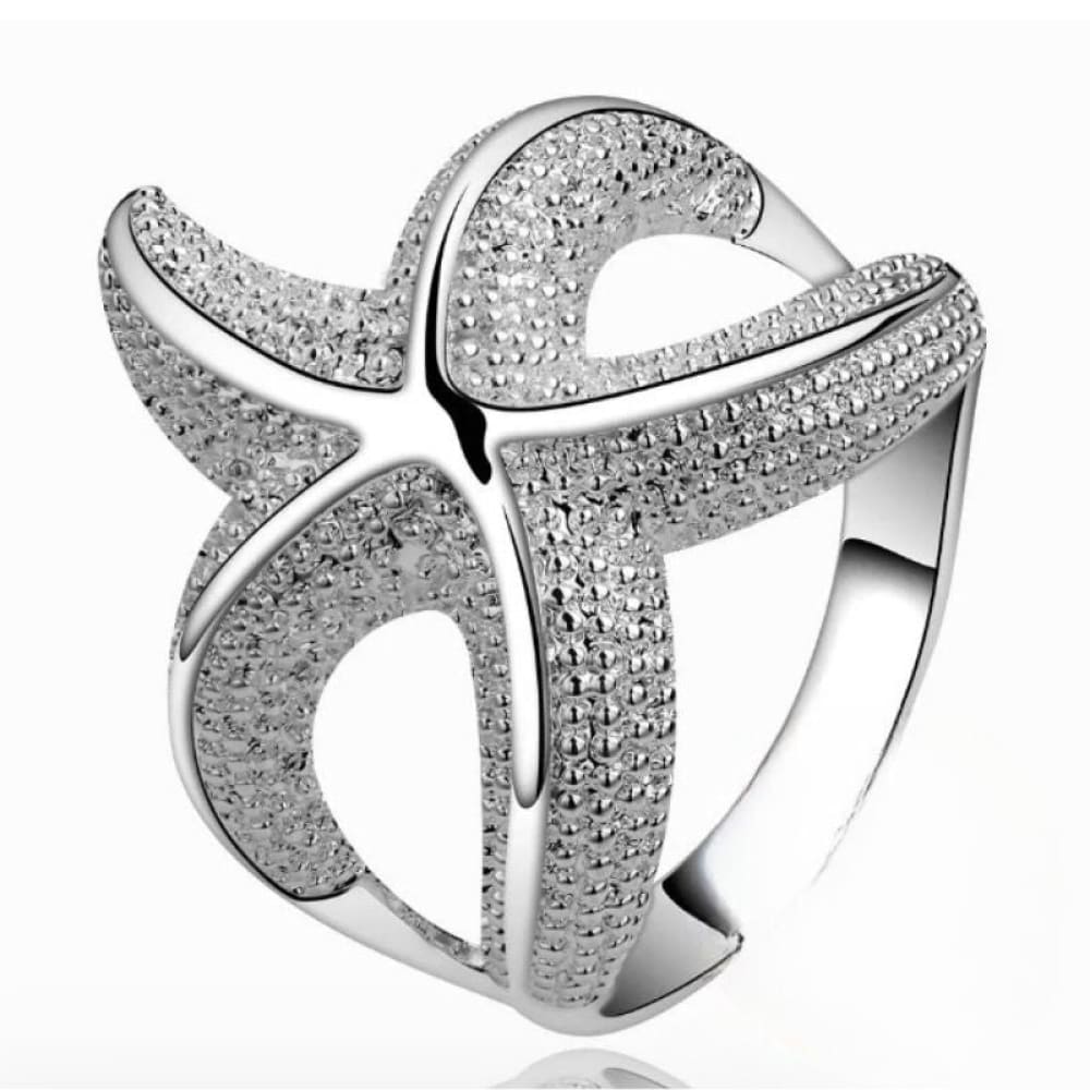 Starfish Diamond Ring