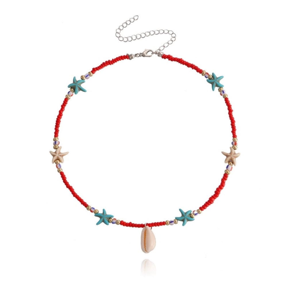 Starfish Shell Necklace