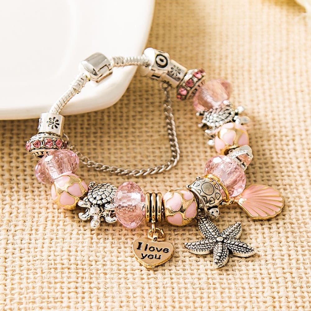Starfish Silver Bracelet