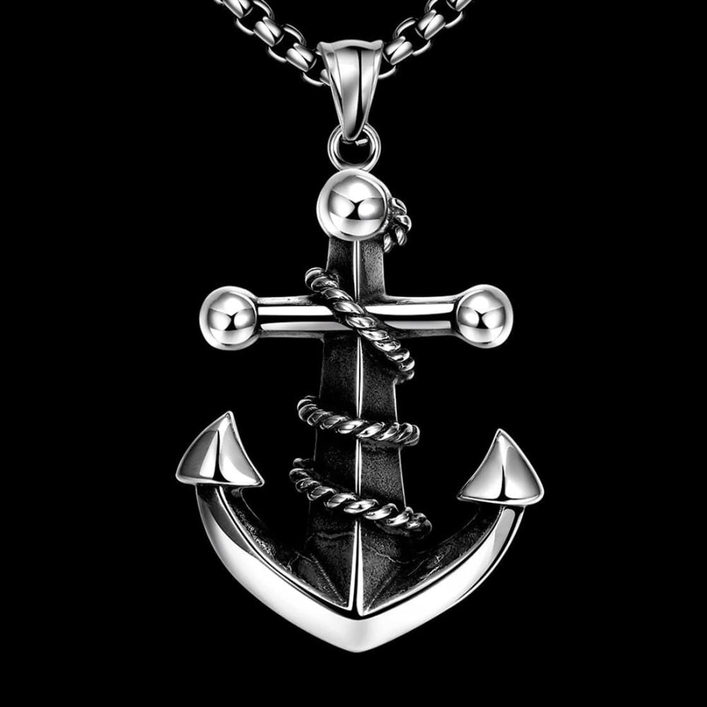 Steel Anchor Necklace