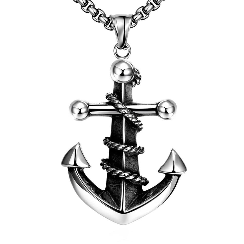Steel Anchor Necklace