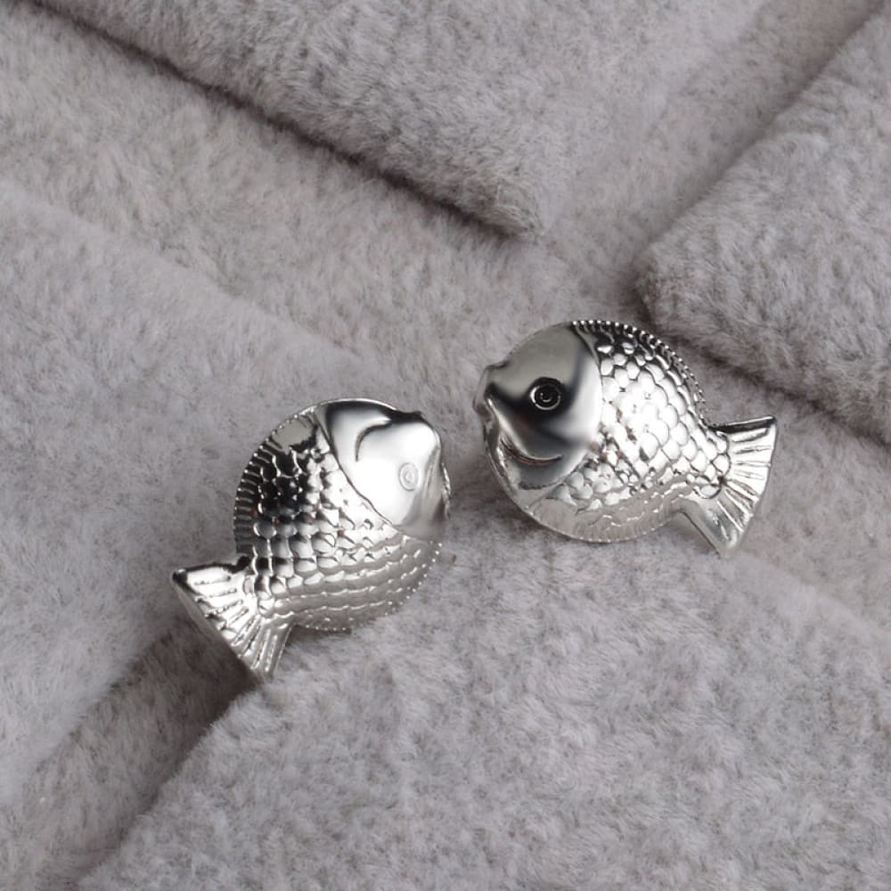 Sterling Fish Earrings