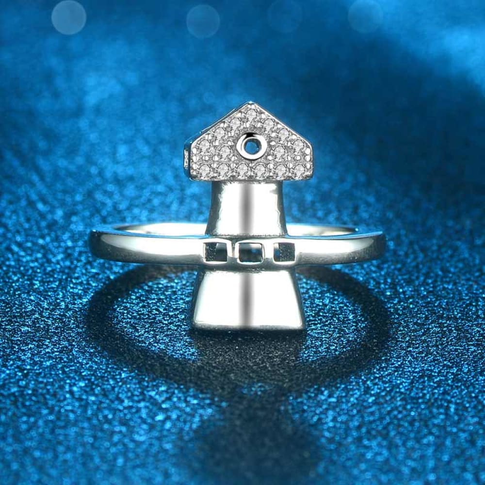 Sterling Lighthouse Ring
