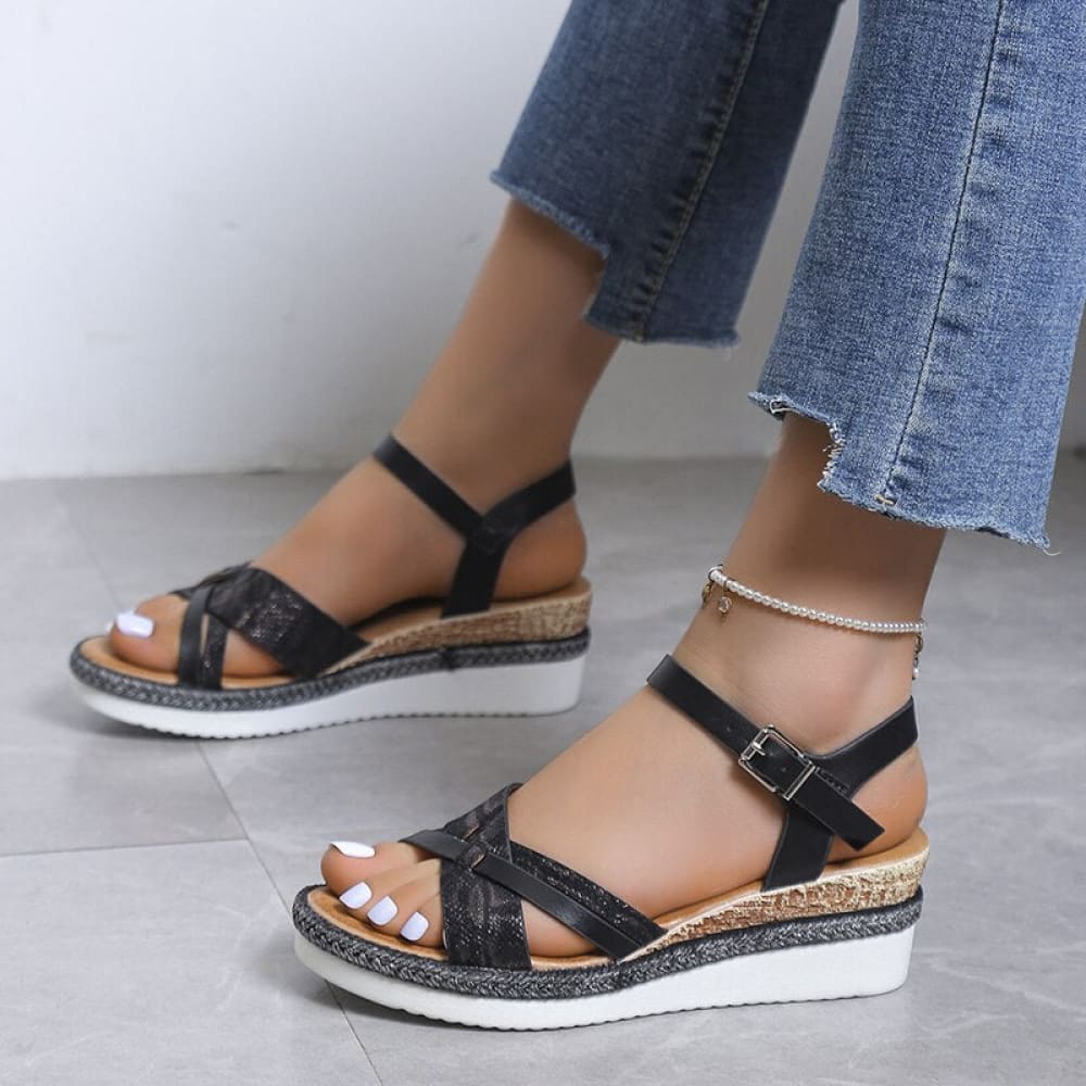 Summer Wedge Beach Sandal