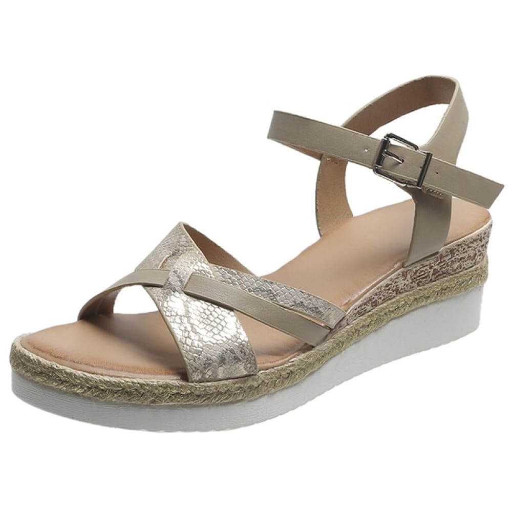 Summer Wedge Beach Sandal