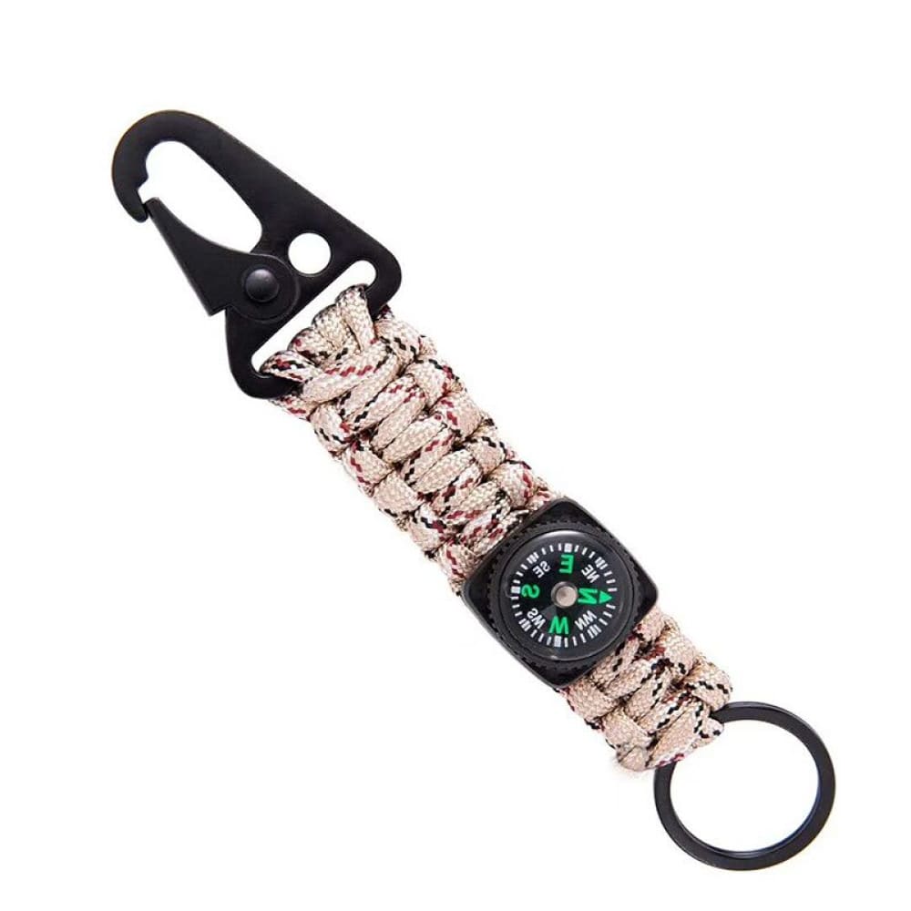 Survival Keychain Paracord - Camouflage