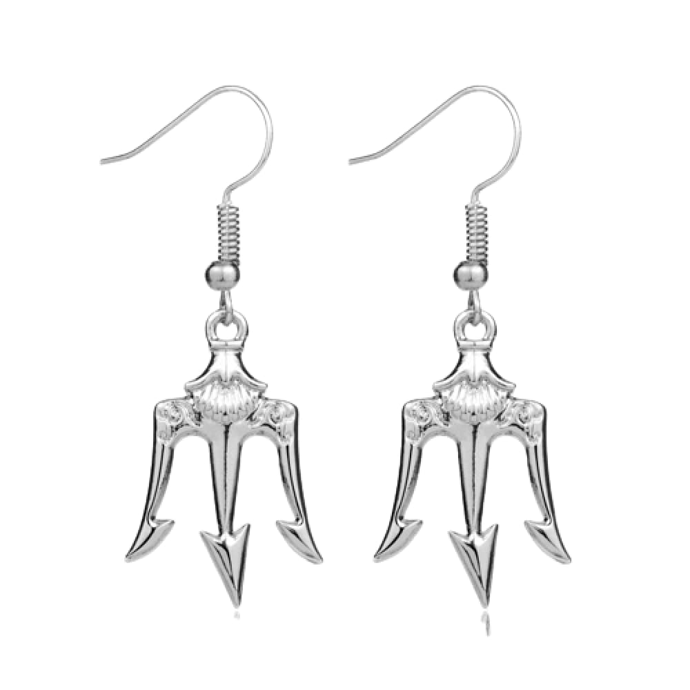 Trident earrings