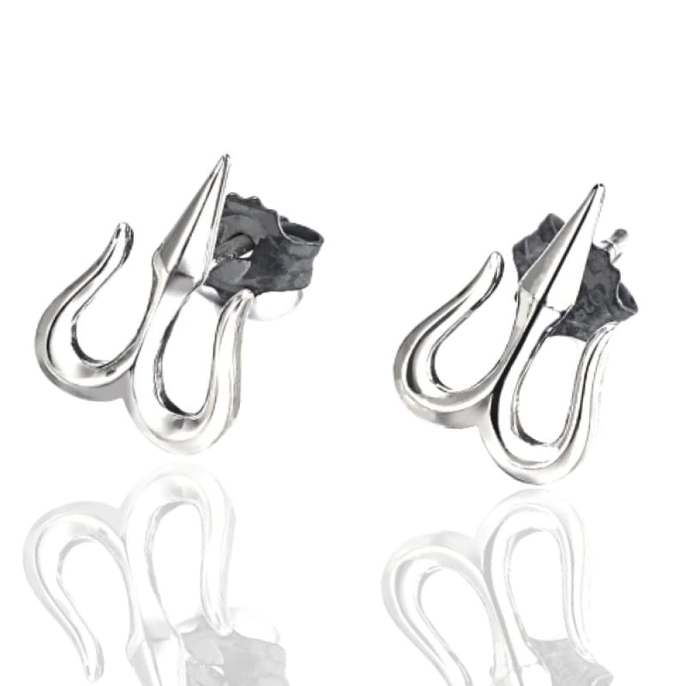 trident-stud-earrings