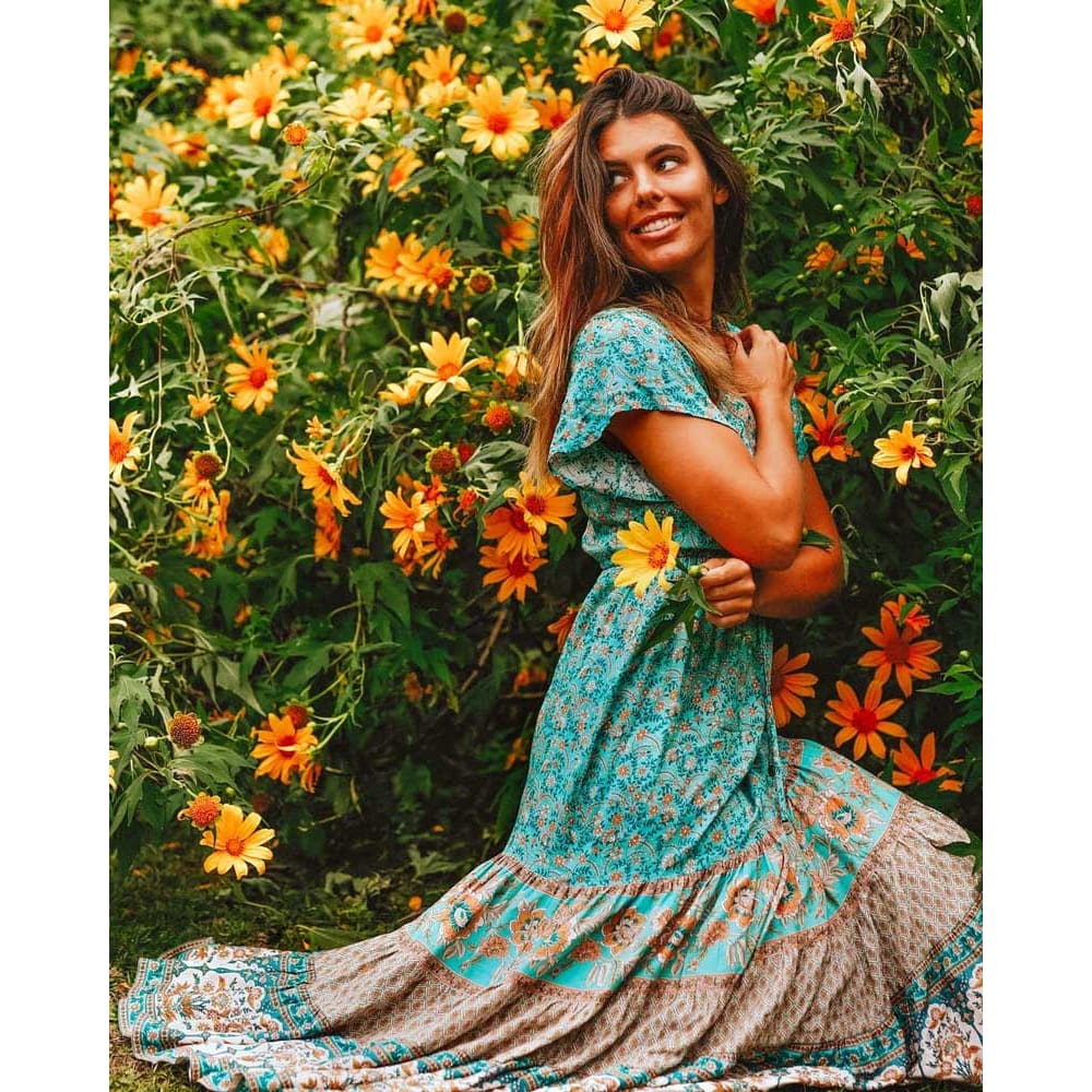 Turquoise Beach Dress