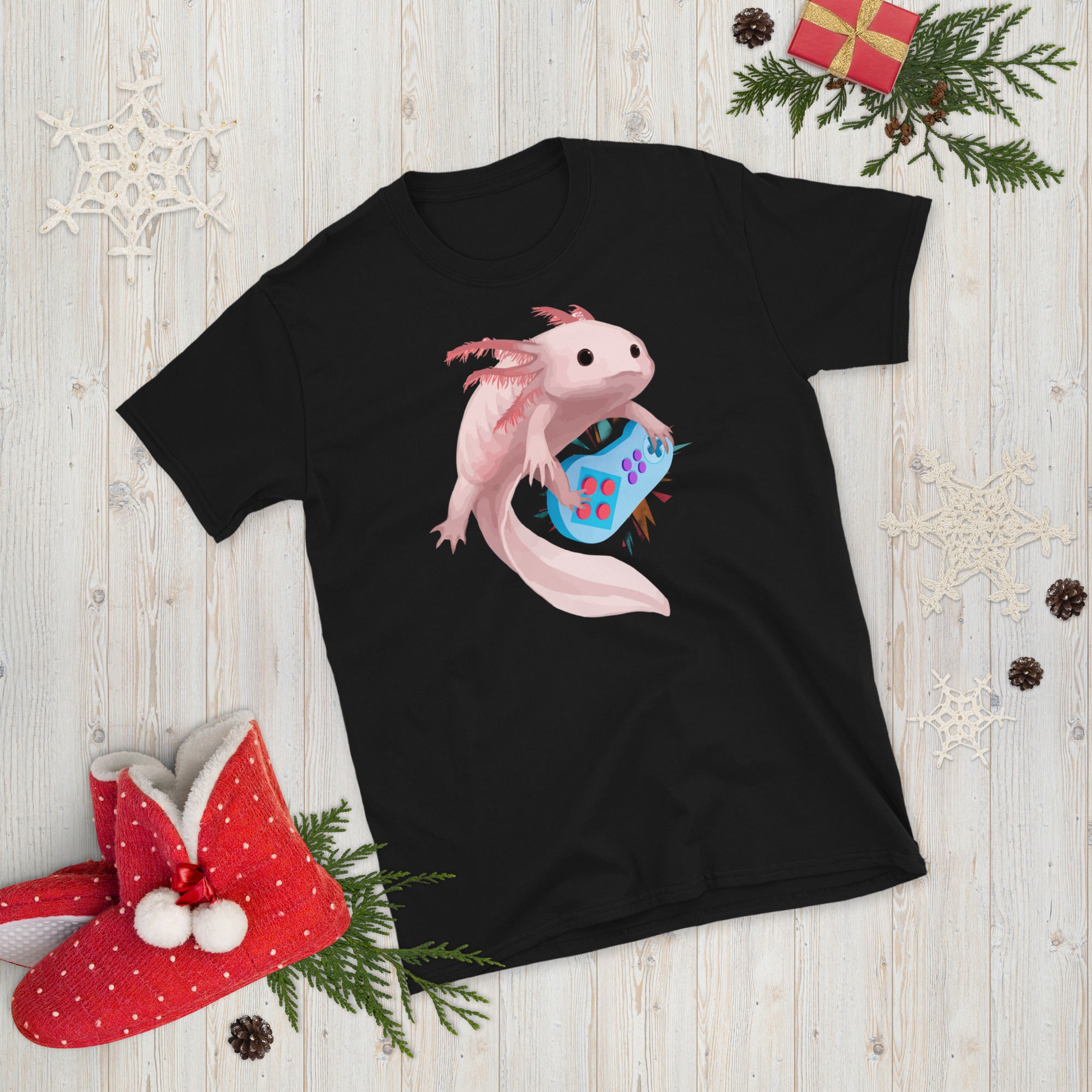 Axolotl Gamer Shirt, Funny Axolotl Shirt, Mexican Salamander Shirt, Gamesolotl, Axolotl Gaming, Funny Gaming T Shirt, Cute Axolotl T Shirt