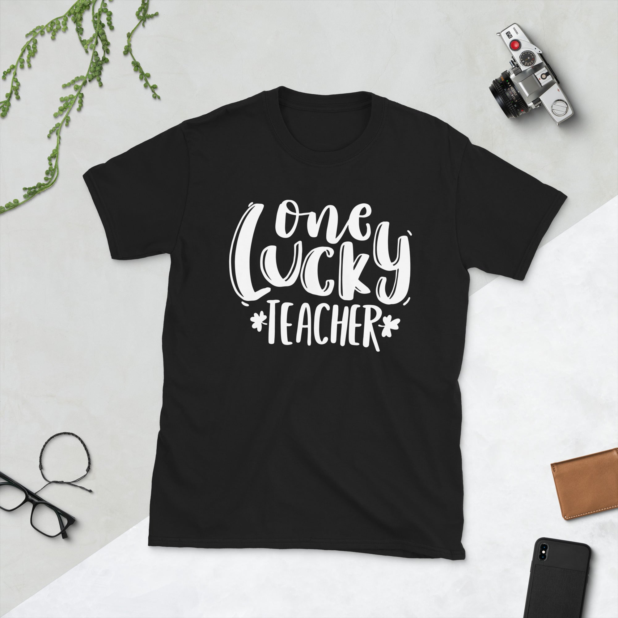 One Lucky Teacher Shirt, St Patricks Day Teacher Shirt,Lucky Shirt, St. Patrick&#39;s Day Gifts, Shamrock Shirt, St. Patty&#39;s Shirt,Teacher Shirt