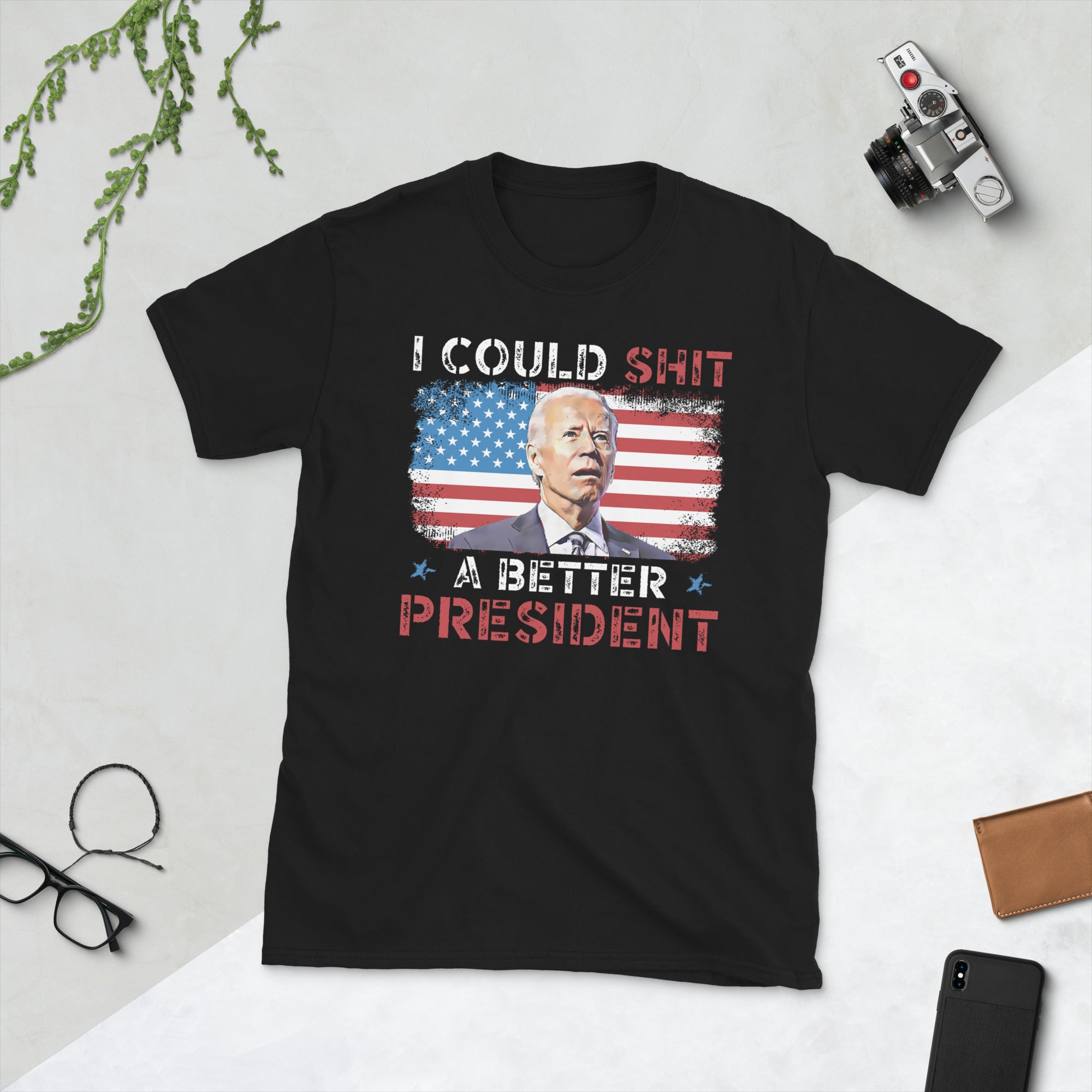 Ich könnte ein besserer Präsident sein, FJB-Shirt, Anti-Biden-Shirt, lustiges Republikaner-Shirt, amerikanisches Patrioten-Geschenk, Joe Biden-T-Shirt, US-Flagge