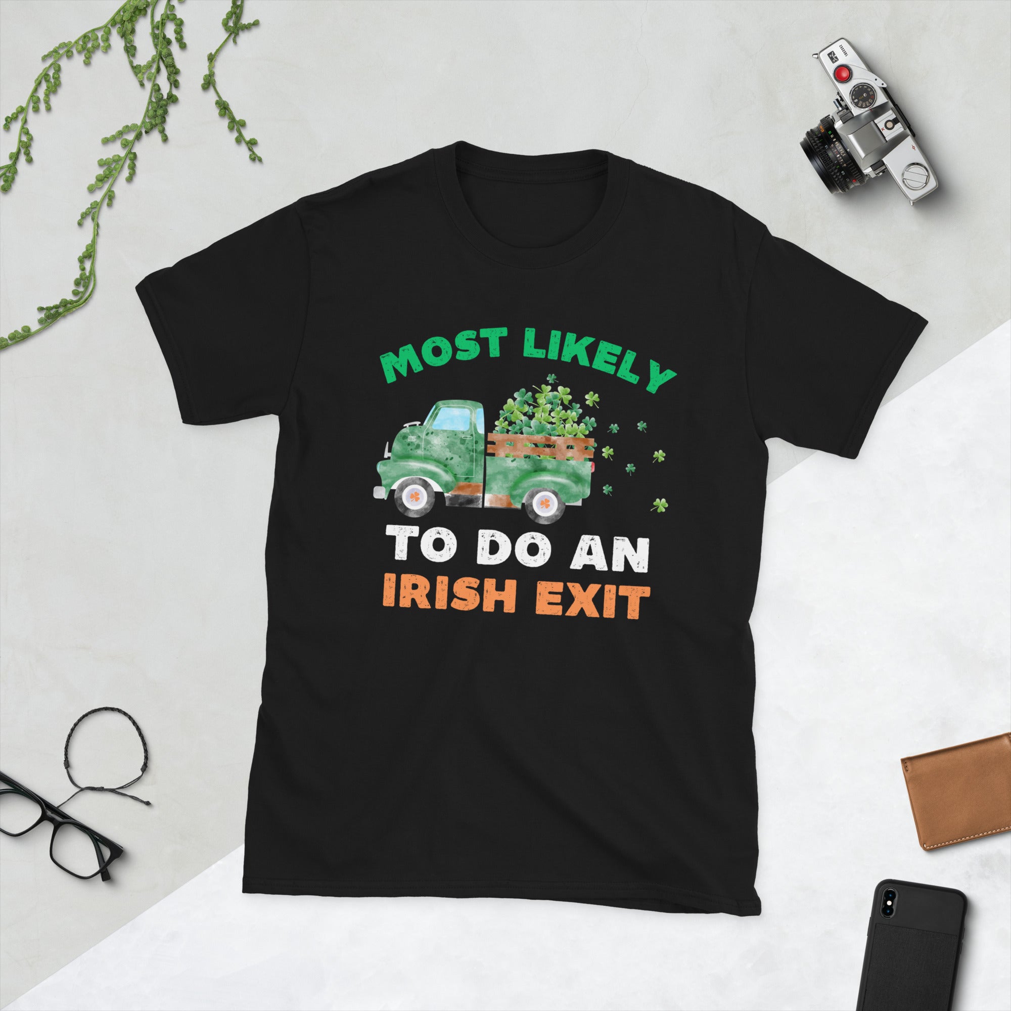 Most Likely To Do An Irish Exit Shirt, St Patricks Day Party Group Matching Tshirts, St Patricks Day Tee, Irish Gifts, Shamrock T Shirt