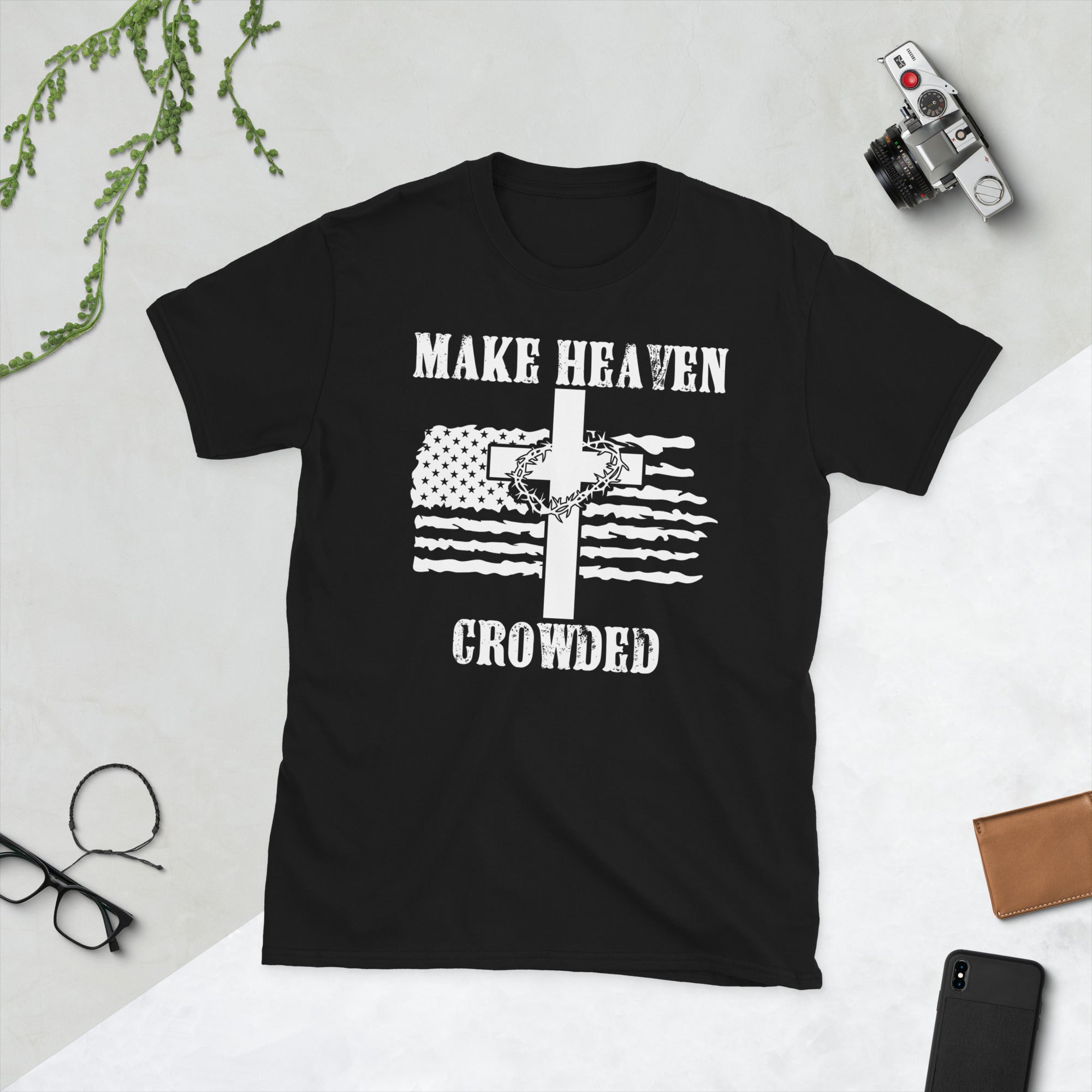 Pastor Gift, Make Heaven Crowded Shirt, Inspirational Shirt, Bible Verse TShirt, Jesus Shirt, Faith T Shirt, Religious Gifts - Madeinsea©