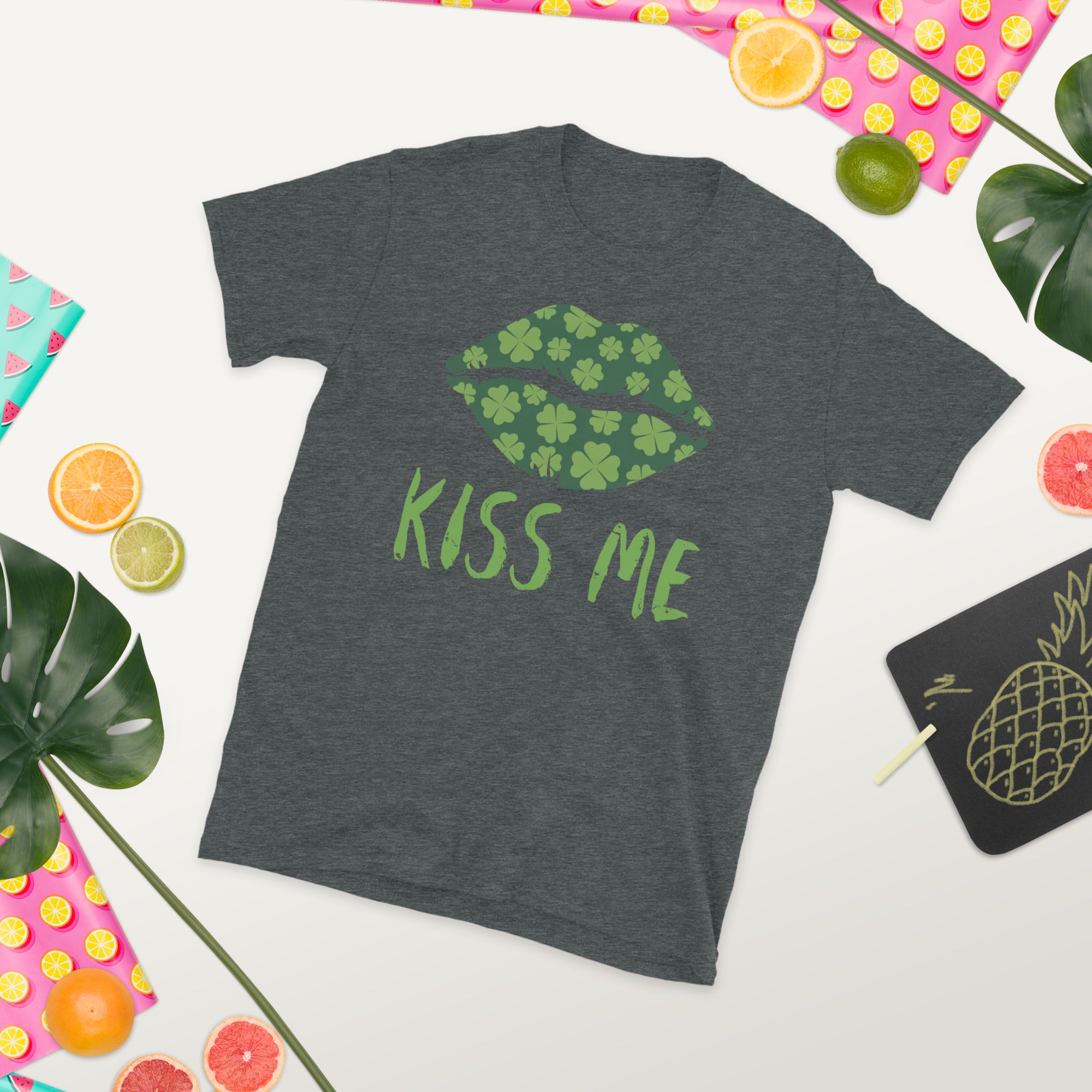 Lucky Kiss Shirt, St Patricks Day Shirt, Lucky TShirt, Saint Patricks Lips Shirt, St Patrick's Day Gifts, St Paddys Womens Gift Shirt - Madeinsea©