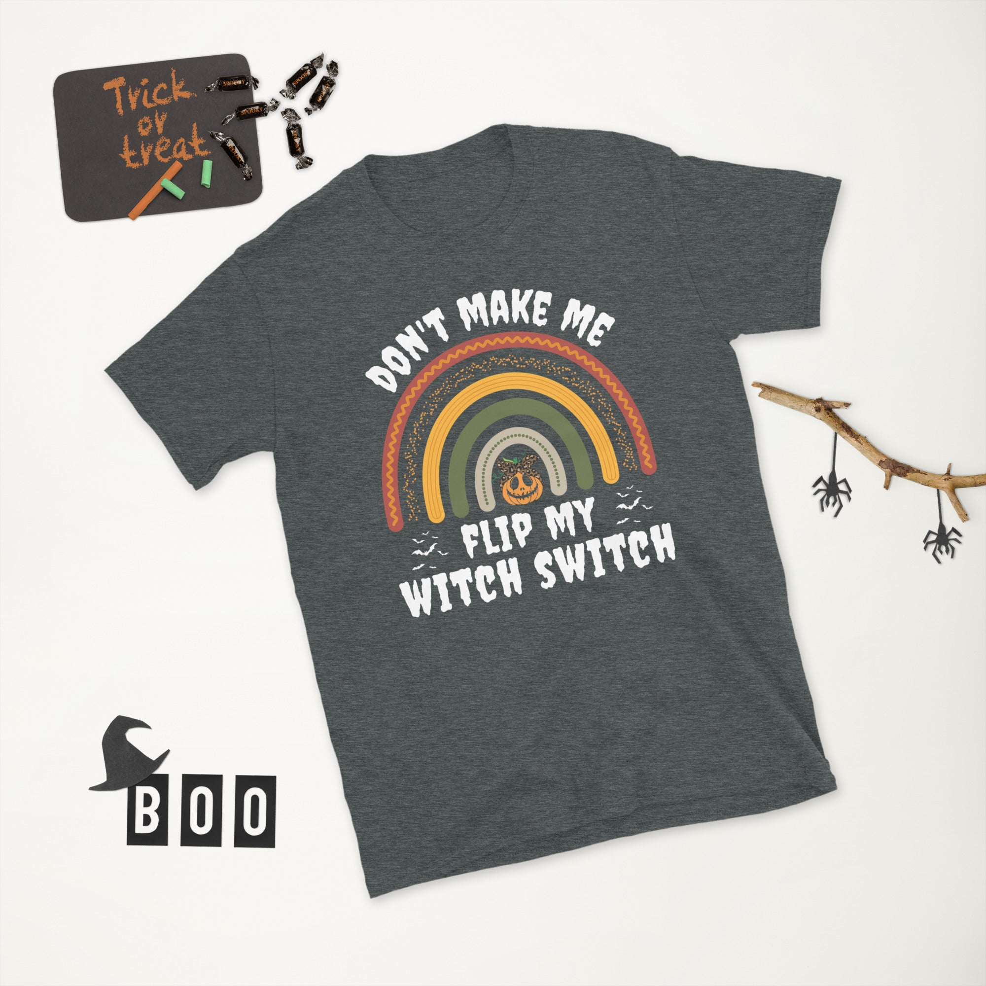 Don't Make Me Flip My Witch Switch, Funny Halloween Shirt, Halloween Costume, Funny Gift For Mom, Cute Halloween Witch Tshirt - Madeinsea©