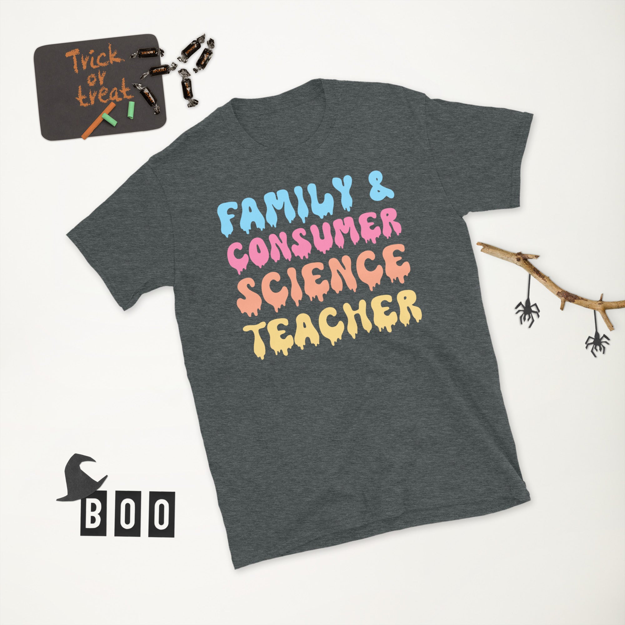Halloween FCS Teacher Shirt, Family and Consumer Science Teacher, Teacher Love TShirt, Halloween Teacher Costume, Groovy FCS Teacher Tee - Madeinsea©