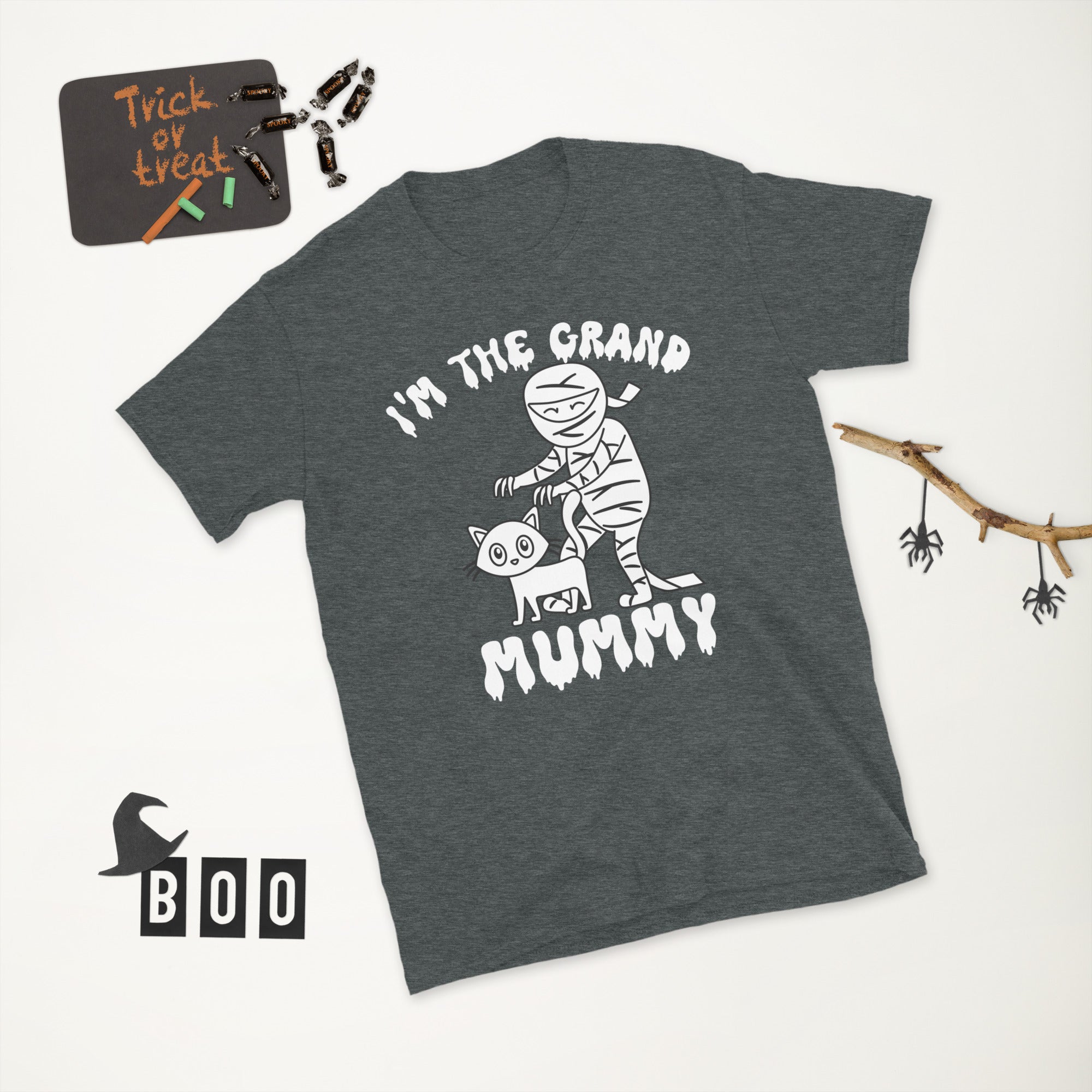 Grandma Halloween Shirt, Im The Grand Mummy, Funny Grandmother Halloween Gifts, Spooky Season Tshirt, Fall Gifts For Grandma - Madeinsea©