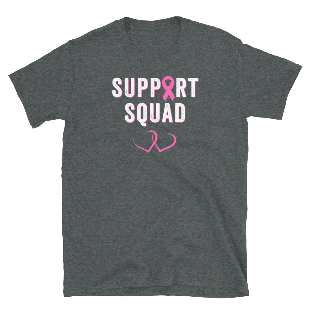 Breast Cancer Warrior Support Squad Breast Cancer Awareness T Shirt - Madeinsea©