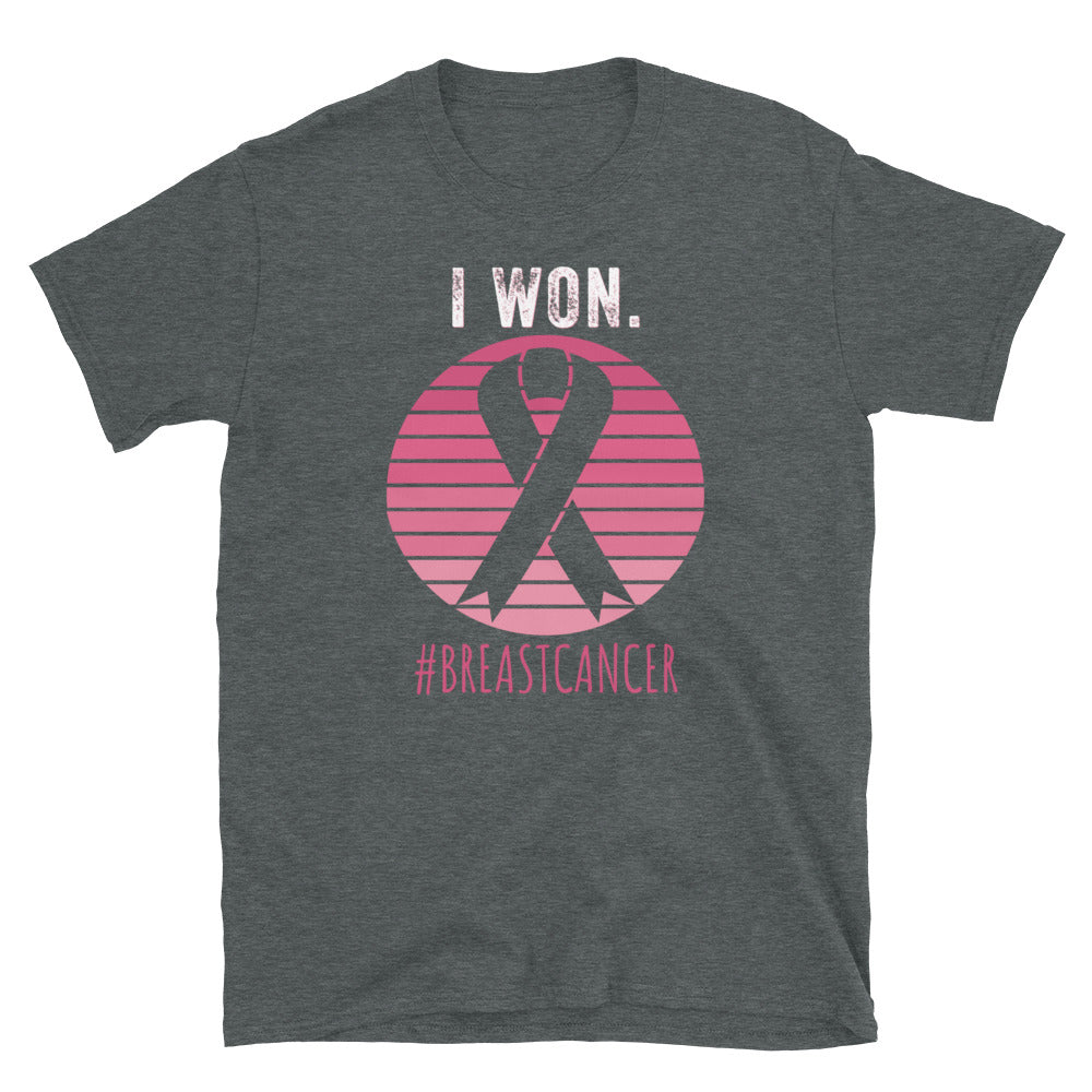 I Won Survivor Breast Cancer Shirt, Breast Cancer Awareness Shirt, Breast Cancer Support, Cancer Survivor Shirt, Breast Cancer Awareness