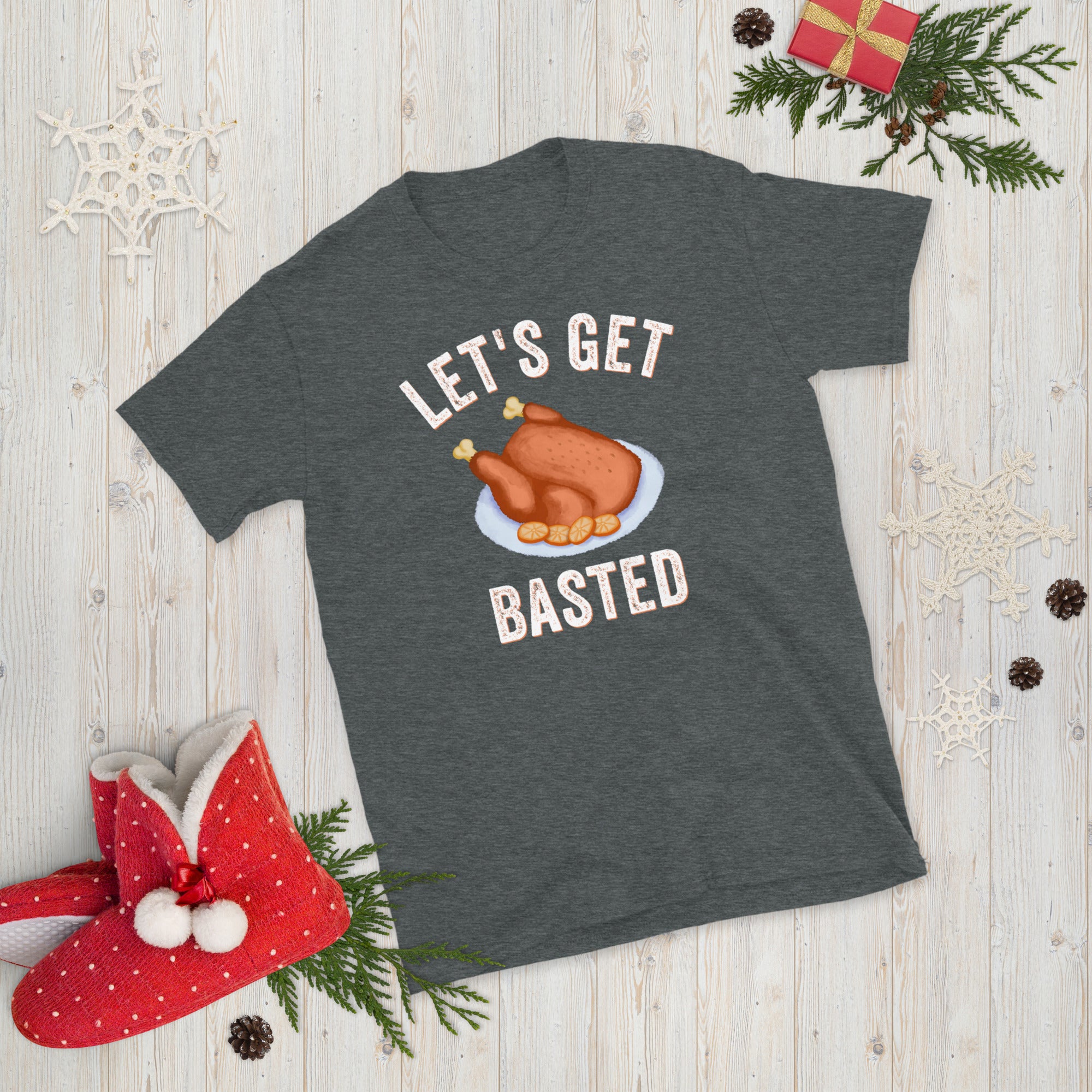 Let's Get Basted Shirt, Thanksgiving T Shirt, Mom Thanksgiving, Family Thanksgiving Shirt, Funny Thanksgiving Gift Shirt - Madeinsea©