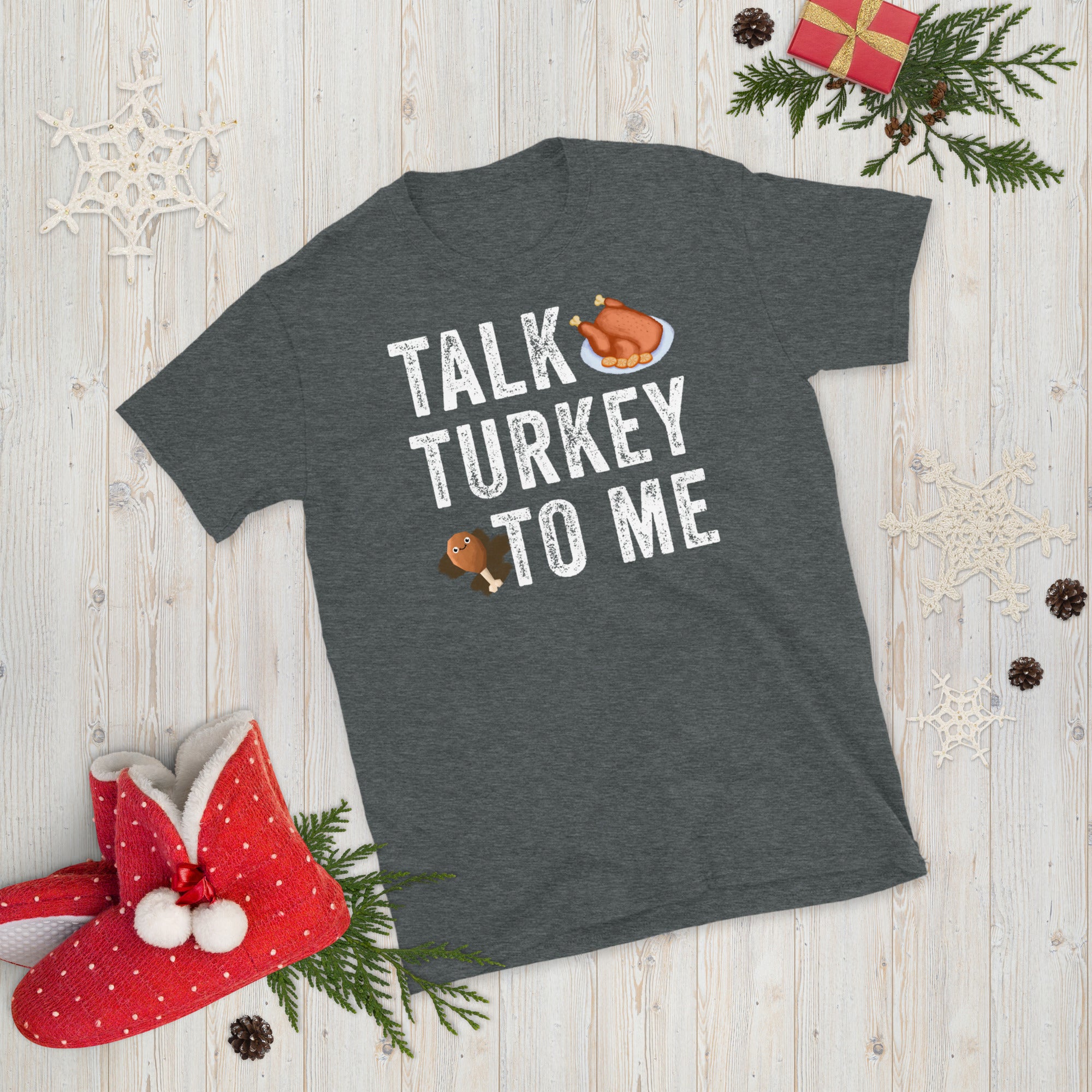 Talk Turkey To Me, Thanksgiving Shirt, Funny Thanksgiving Shirt, Women's Thanksgiving Shirt, Funny Turkey T Shirt, Turkey Leg Day, Turkey T - Madeinsea©