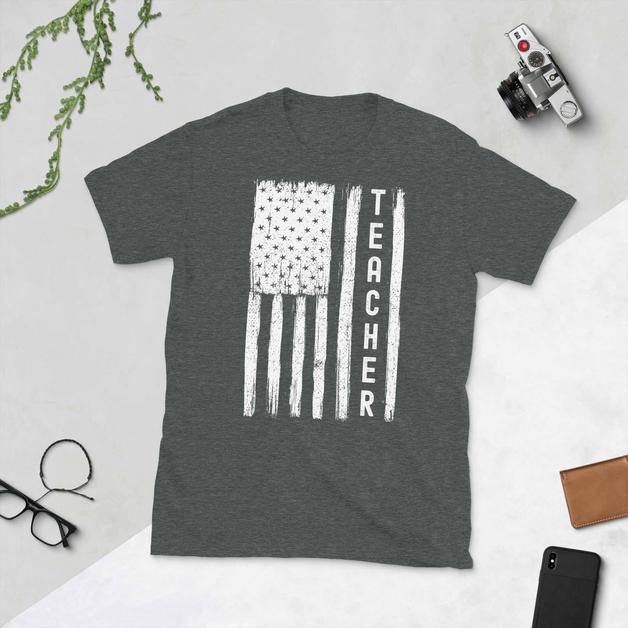 Teacher Shirts, Teacher US Flag TShirt, Patriotic Teacher T Shirt, Teacher Gifts, Teacher Life, Teacher Team Shirts, Educator Shirt - Madeinsea©