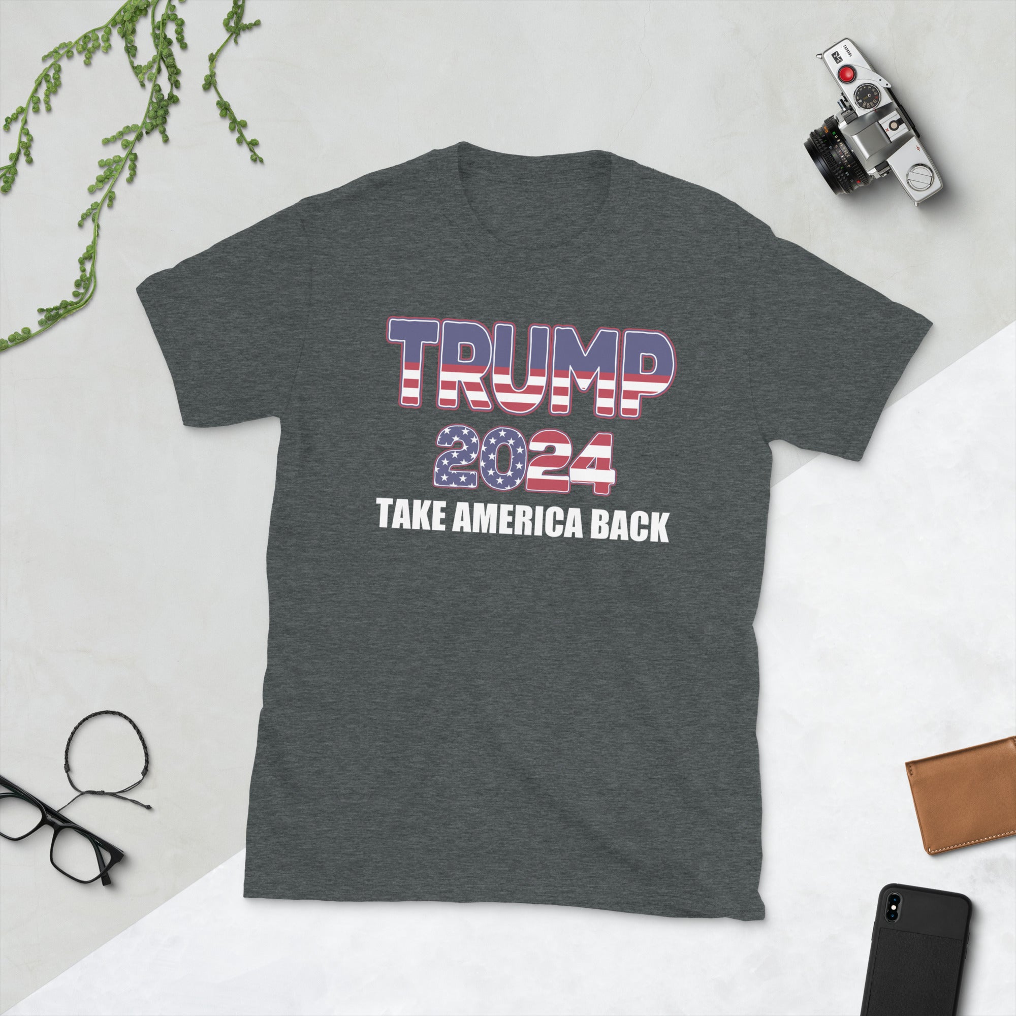 Donald Trump 2024 Take America Back Shirt, Republikaner Shirt, Konservatives Shirt, Republikaner Geschenk, Präsidentschaftswahl 2024, Trump 2024 T-Shirt