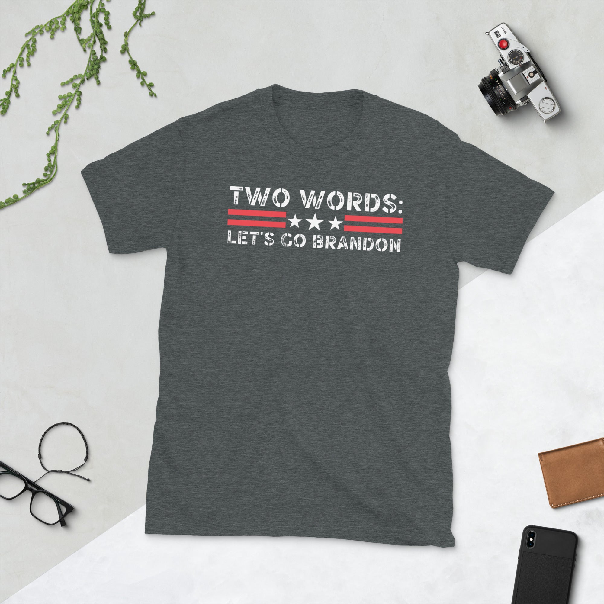 Two Words Lets Go Brandon Shirt, FJB Tshirt, Funny Joe Biden Shirt, Republican T Shirt, Conservative Gifts, Made In America Meme, LGB Shirt - Madeinsea©