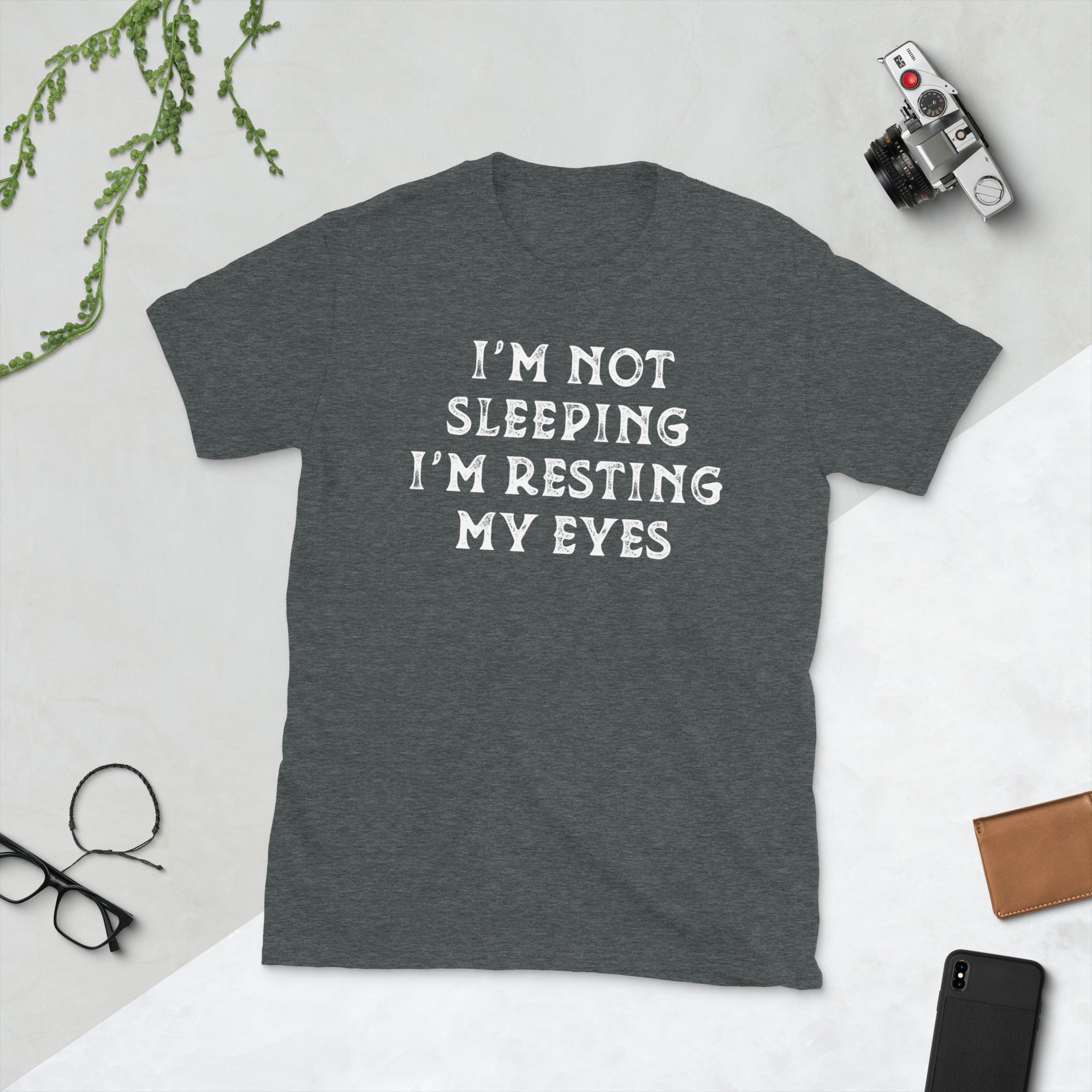 I'm Not Sleeping Im Just Resting My Eyes Funny Shirt, Dad Shirt, Grandpa & Father Tshirt, Funny Grandpa Tee, Father's Day Gifts Shirt - Madeinsea©