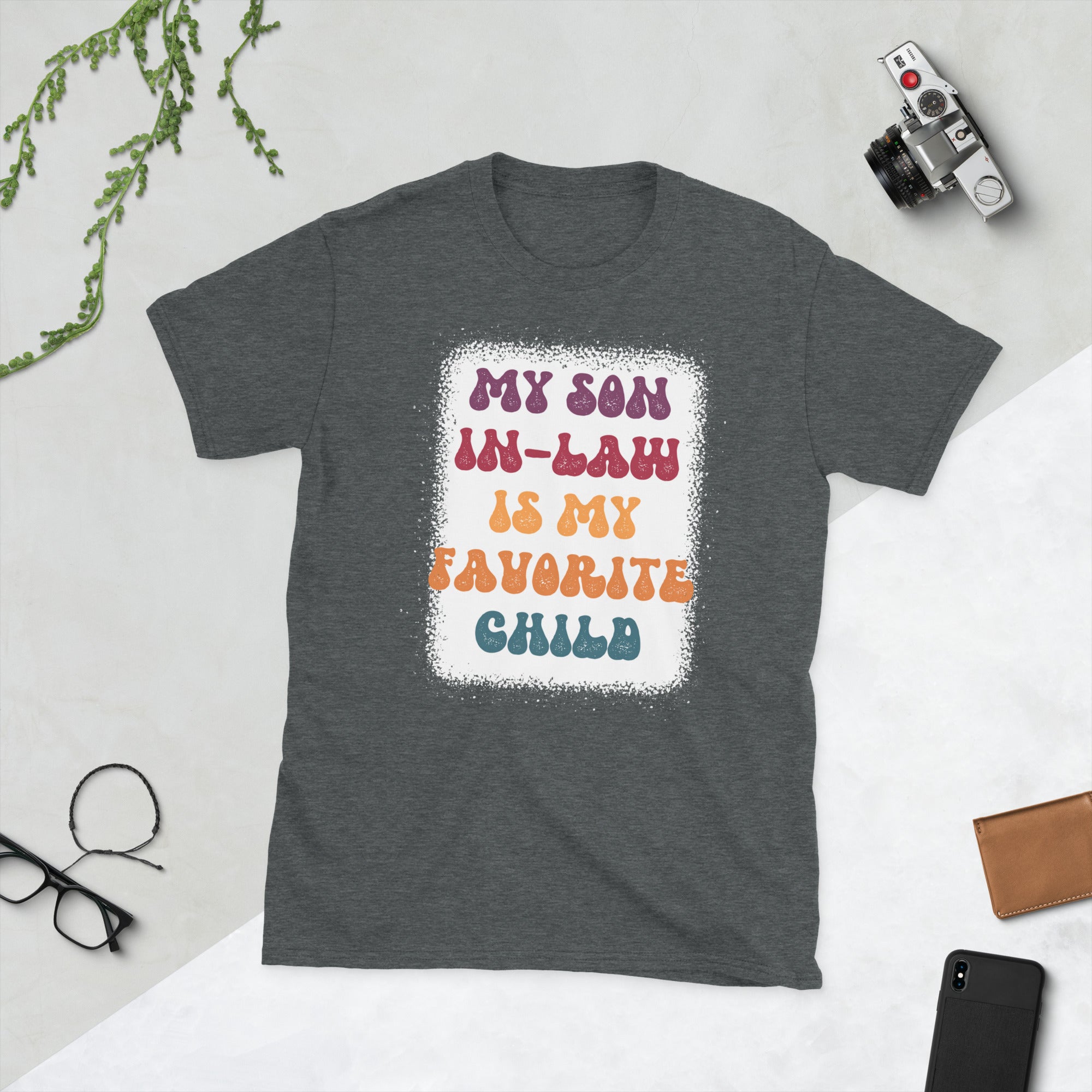 My Son In Law Is My Favorite Child Funny Shirt, Mother In Law Groovy Shirt, Funny Family T-shirt, Funny Son Tee, Gift For Father In Law - Madeinsea©