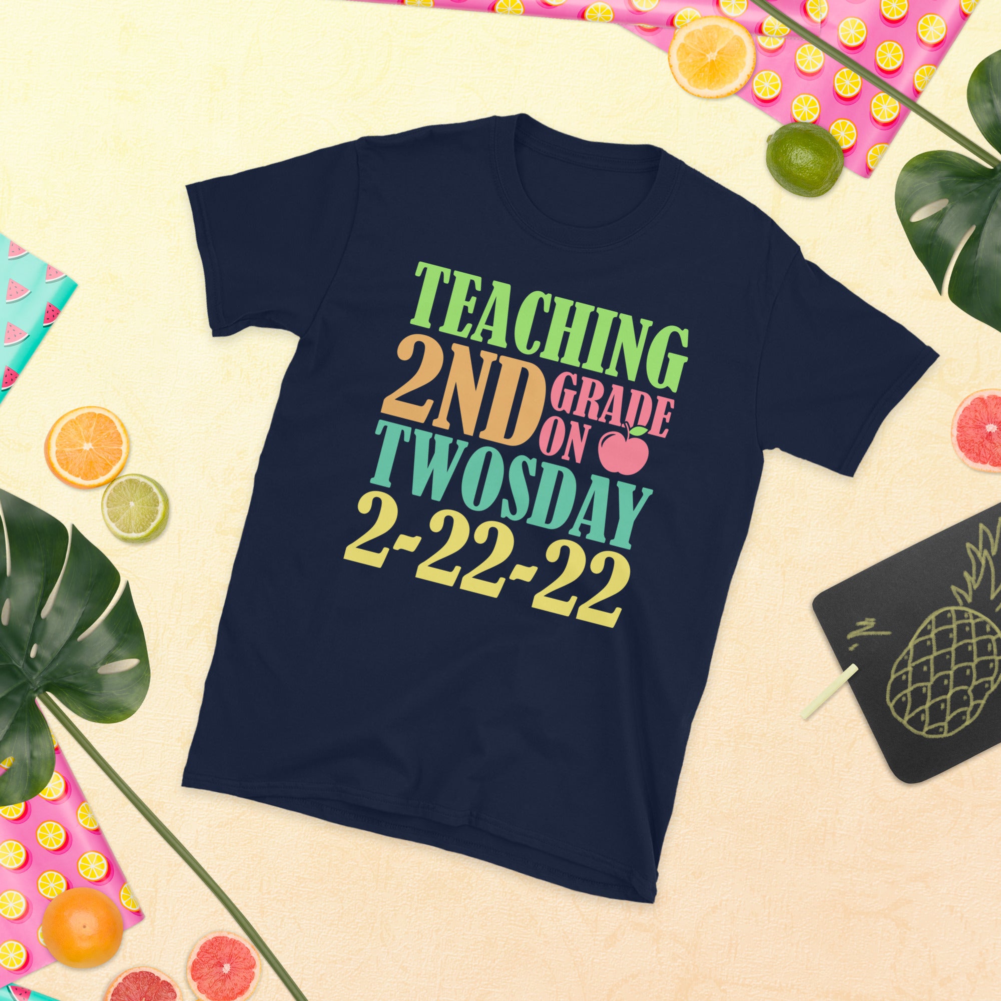 2nd Grade Teacher Shirt, Teaching 2nd Grade on Twosday TShirt, Funny Twosday Shirt, Tuesday 2-22-22, 2nd Grade Teacher Gifts, Teacher TShirt - Madeinsea©