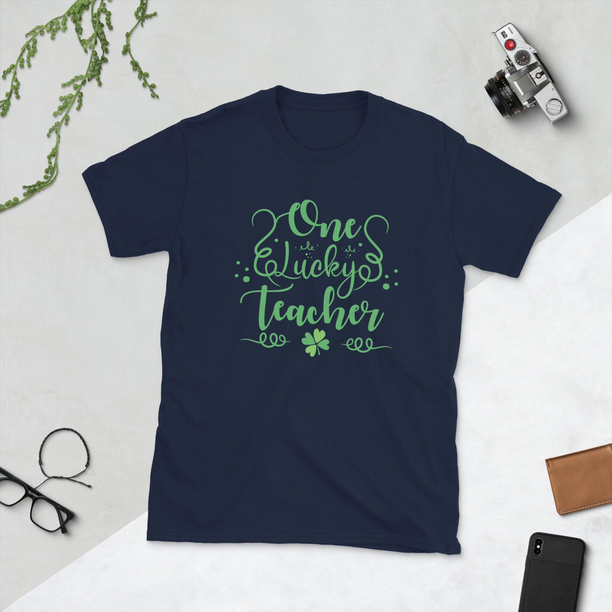 One Lucky Teacher Shirt, St Patricks Day Teacher Shirt,Lucky Teacher TShirt, St Patricks Gifts, Shamrock Tee, St. Pattys Shirt,Teacher Shirt