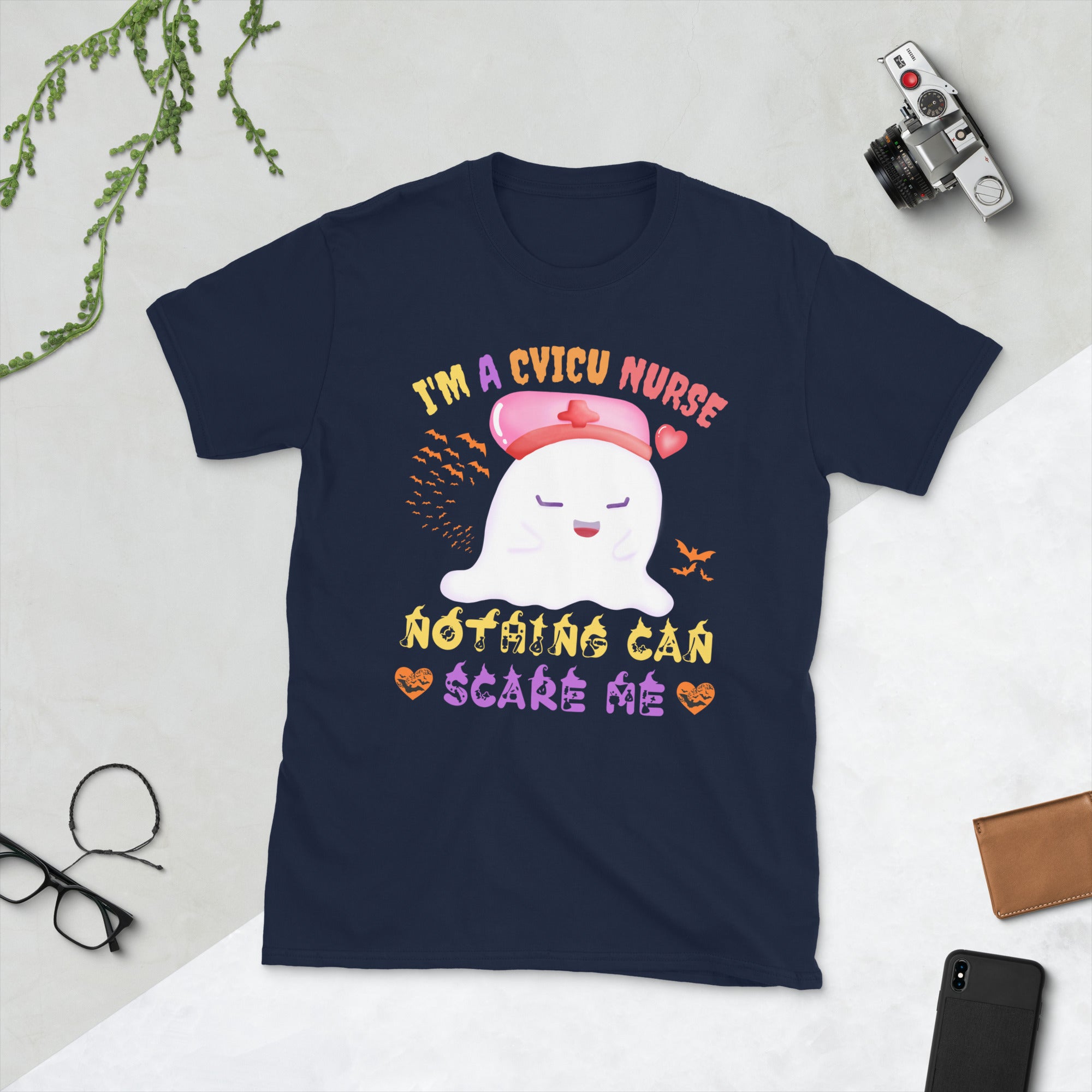 Im A CVICU Nurse Nothing Can Scare Me, Halloween Nurse Shirt, Cardiovascular Intensive Care Unit Nurse, RN Halloween Gifts, Spooky Nurse Tee - Madeinsea©