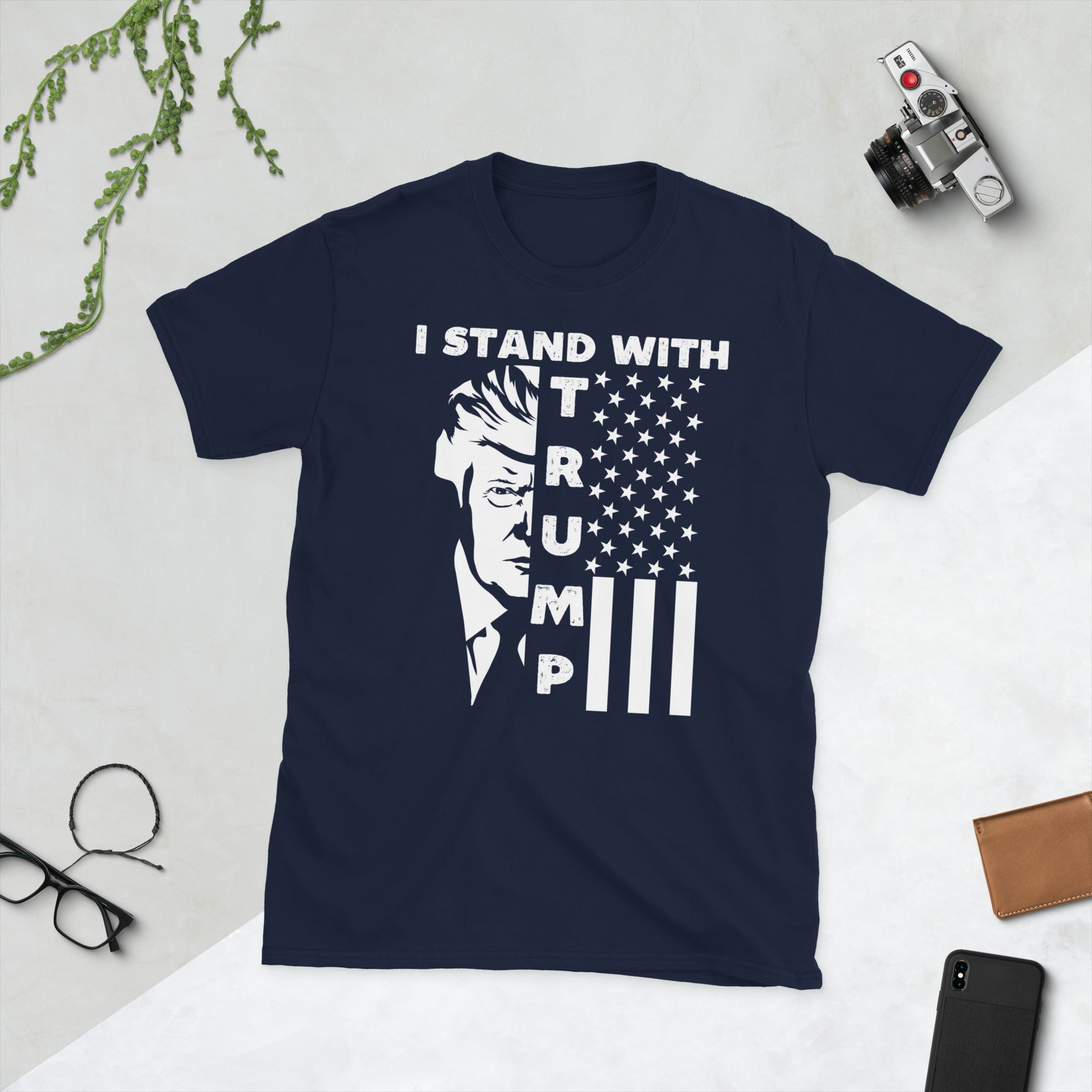 Ich stehe mit Trump Shirt, Free Trump Shirt, Pro Amerika Shirt, Republikaner Shirt, Republikaner Geschenke, Konservatives Shirt, FJB T-Shirt