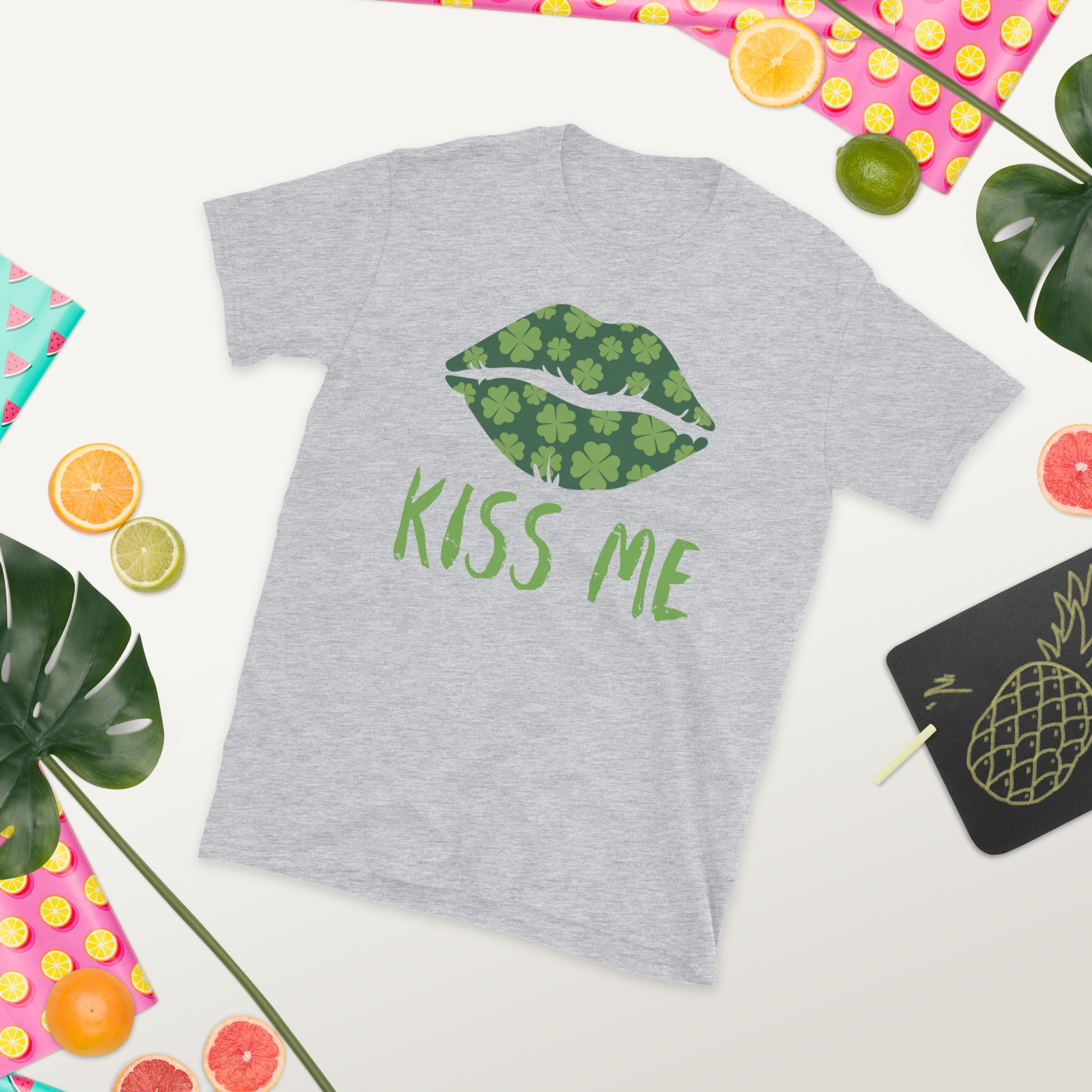 Lucky Kiss Shirt, St Patricks Day Shirt, Lucky TShirt, Saint Patricks Lips Shirt, St Patrick's Day Gifts, St Paddys Womens Gift Shirt - Madeinsea©