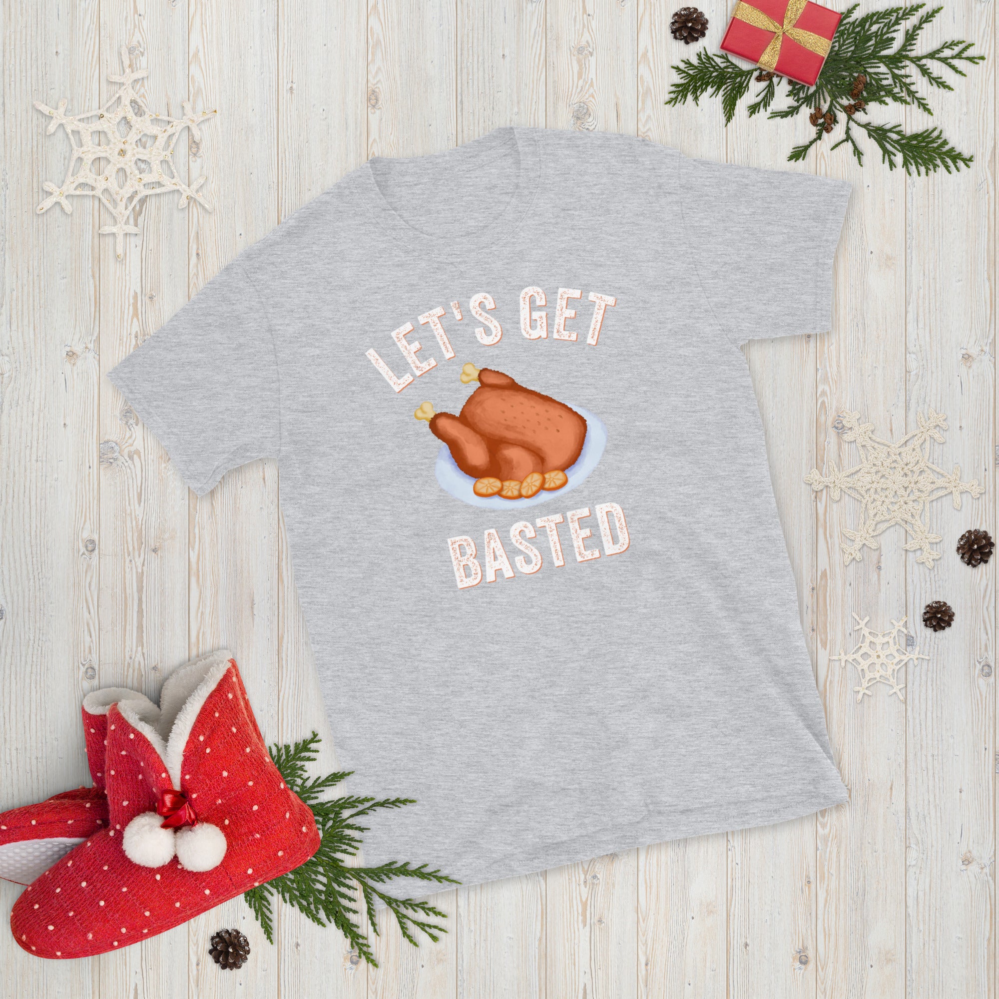 Let's Get Basted Shirt, Thanksgiving T Shirt, Mom Thanksgiving, Family Thanksgiving Shirt, Funny Thanksgiving Gift Shirt - Madeinsea©
