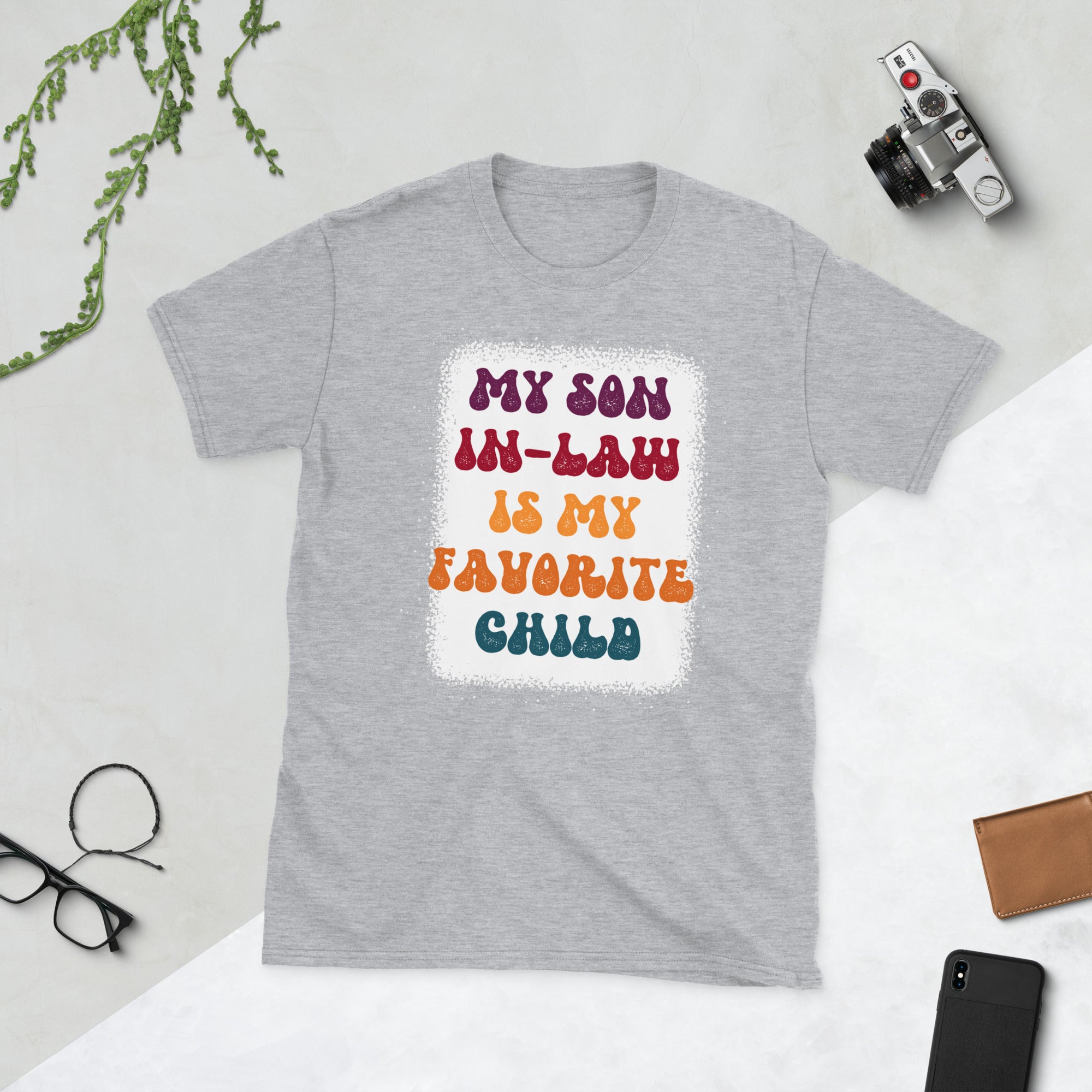 My Son In Law Is My Favorite Child Funny Shirt, Mother In Law Groovy Shirt, Funny Family T-shirt, Funny Son Tee, Gift For Father In Law - Madeinsea©