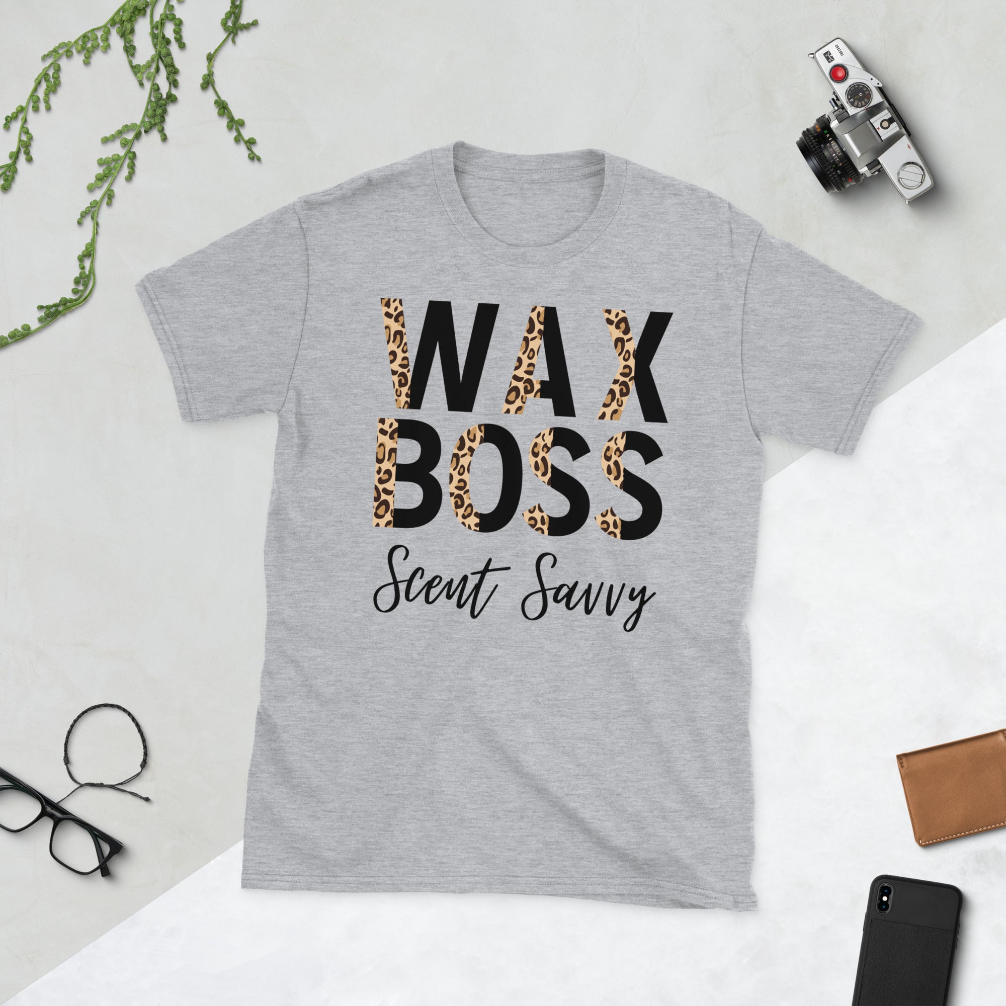 Wax Boss Shirt, Scentsy Shirt, Wax Specialist Gifts, Esthetician Shirt, Leopard Print Cosmetology, Wax Specialist Tee, Boss Lady Tshirt - Madeinsea©