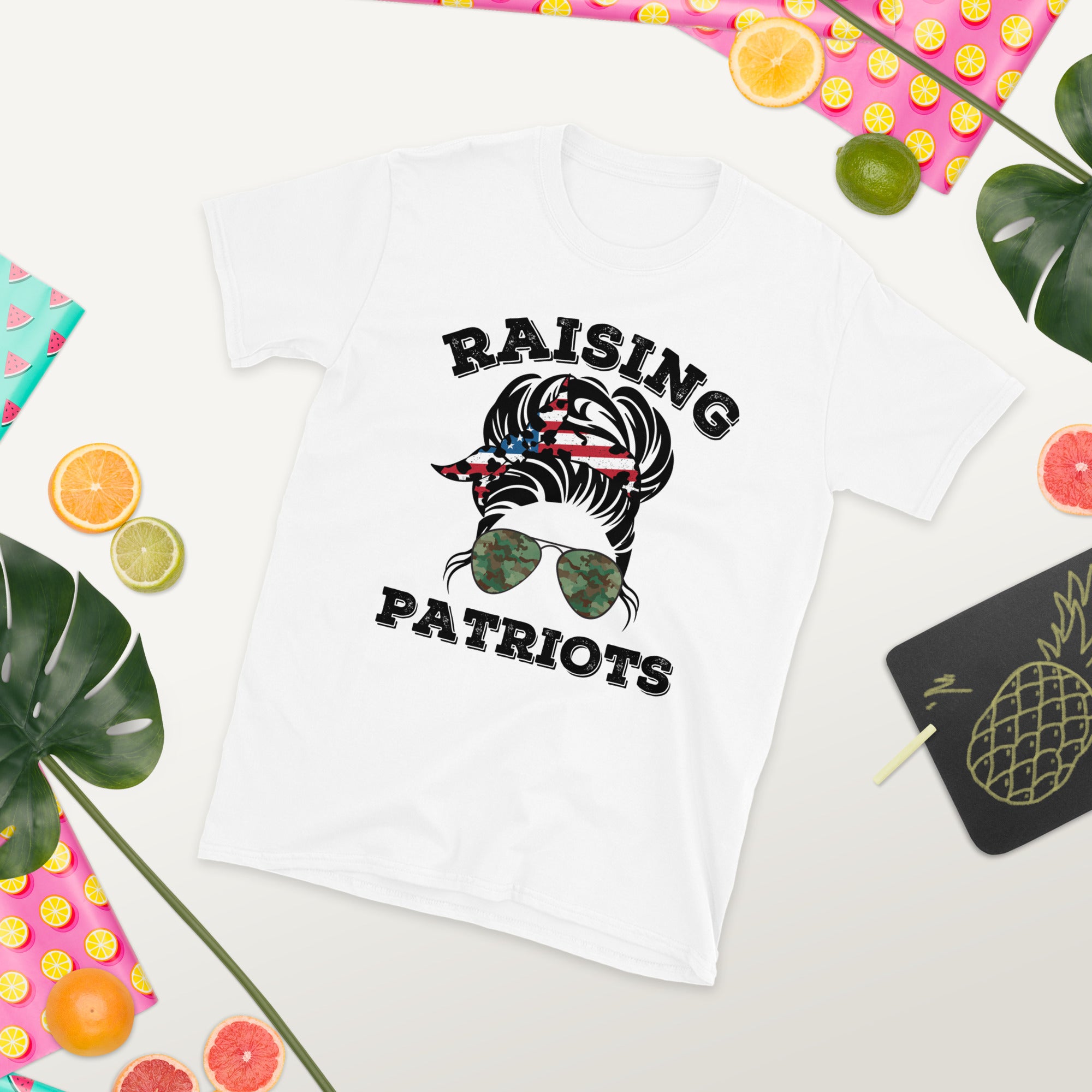Raising Patriots Shirt, Patriot Mom T-Shirt, Republican Mom Shirt, American Mom, Conservative Mom Gifts, Raising Lions, USA Mom Gifts