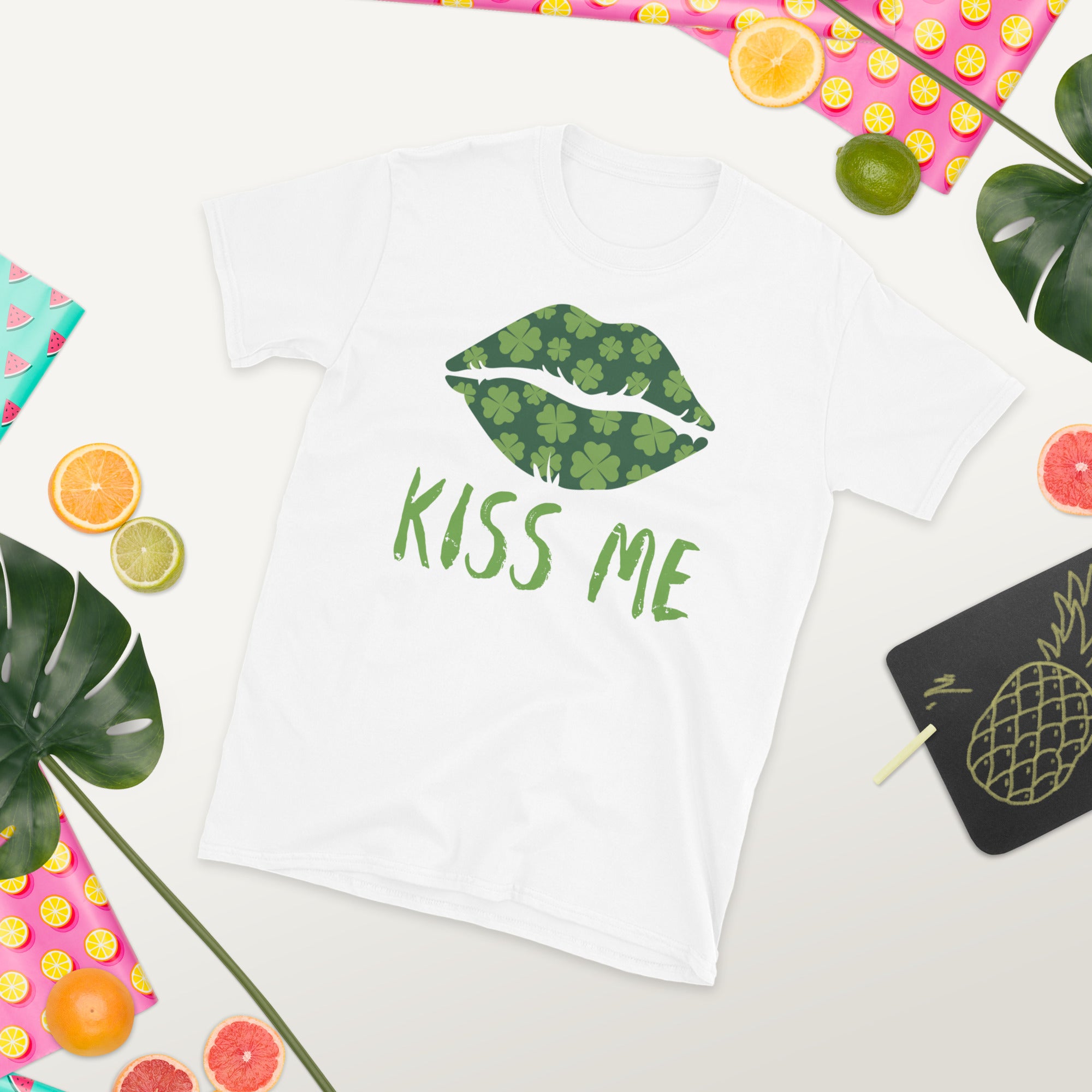 Lucky Kiss Shirt, St Patricks Day Shirt, Lucky TShirt, Saint Patricks Lips Shirt, St Patrick's Day Gifts, St Paddys Womens Gift Shirt - Madeinsea©