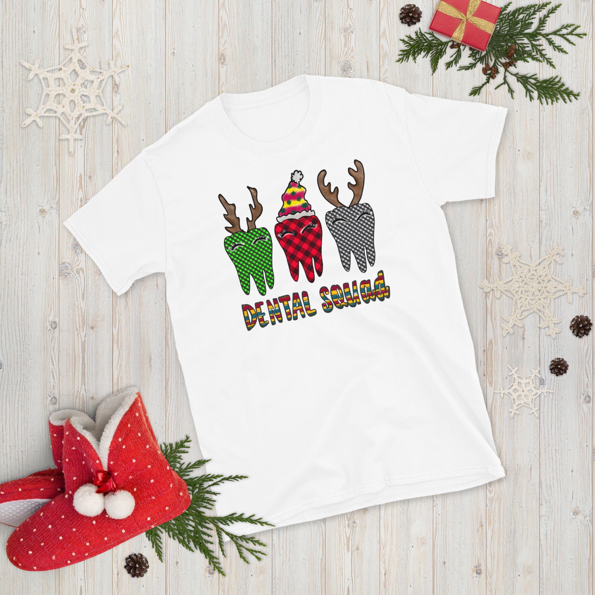 Dental Squad Christmas T-Shirt, Dentist Christmas Shirt, Dental Assistant Gifts, Xmas Dental TShirt, Dentist Crew, Funny Dentist Shirts - Madeinsea©