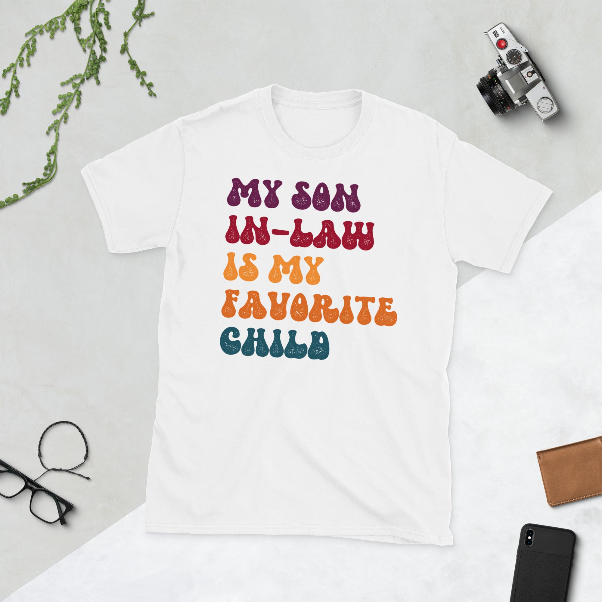 My Son In Law Is My Favorite Child Funny Mother In Law Groovy Shirt, Funny Family T-shirt, Funny Son Tee, Gift For Mother In Law - Madeinsea©